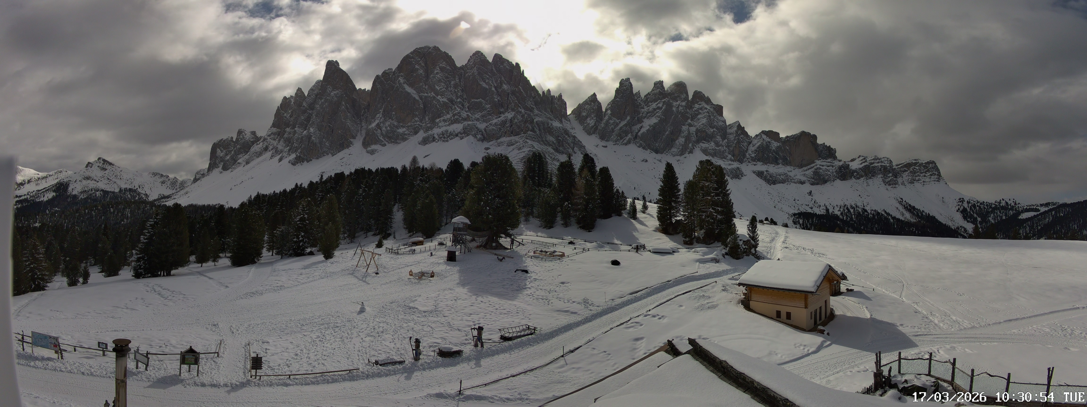 Archiv Foto Webcam Geislerspitzen - Blick von der Geisleralm