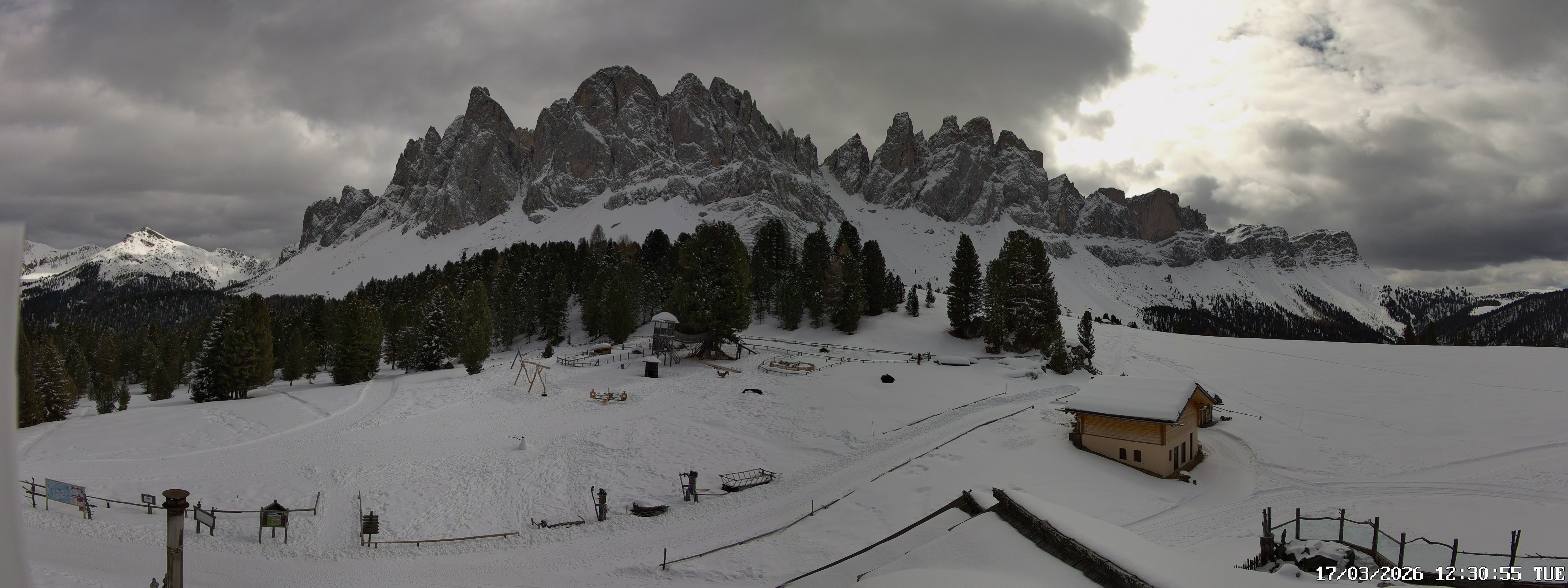 Archiv Foto Webcam Geislerspitzen - Blick von der Geisleralm