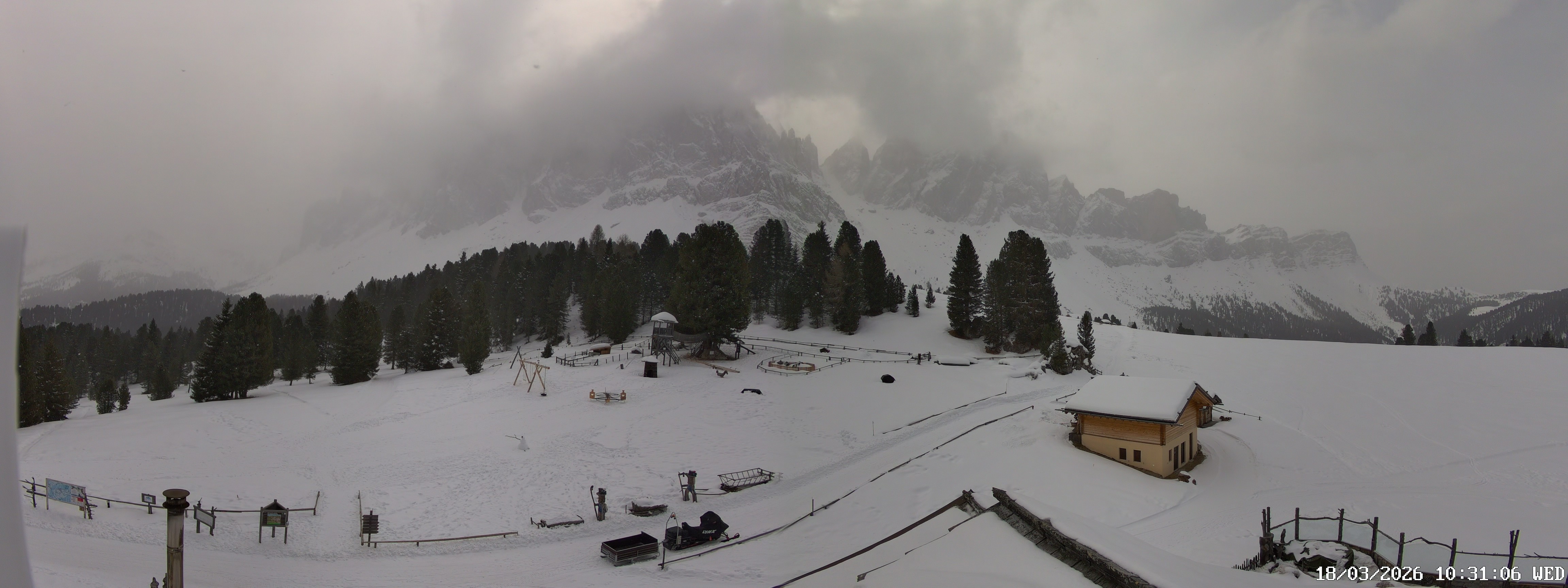 Archiv Foto Webcam Geislerspitzen - Blick von der Geisleralm