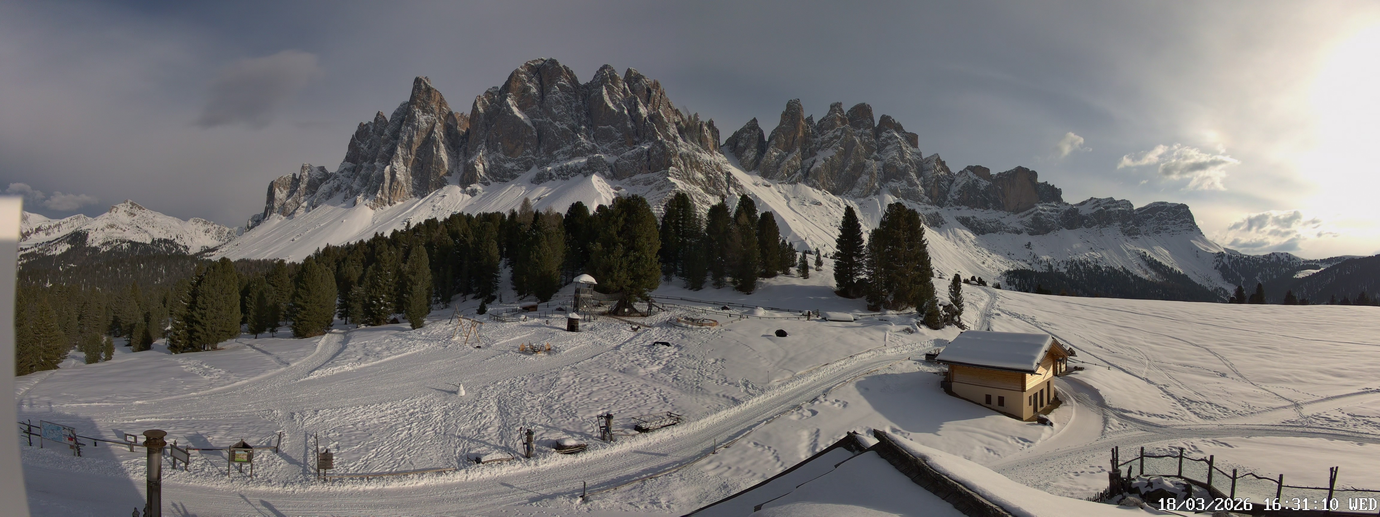 Archiv Foto Webcam Geislerspitzen - Blick von der Geisleralm