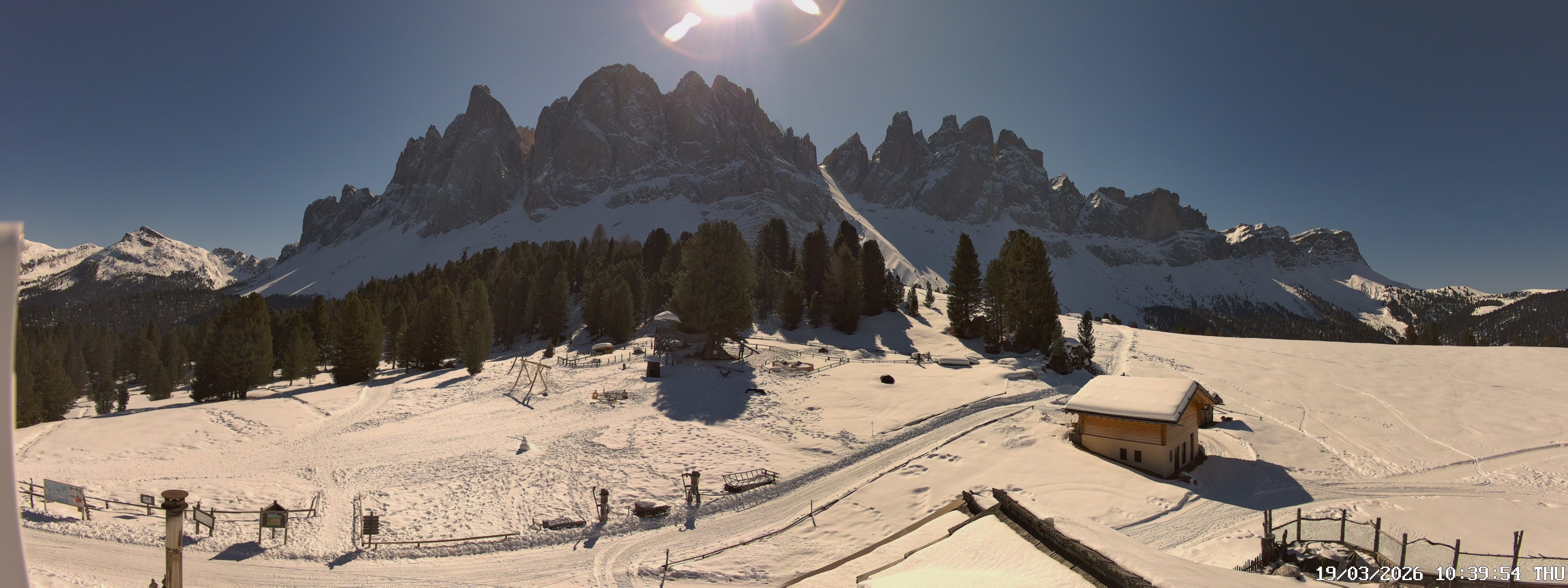Archiv Foto Webcam Geislerspitzen - Blick von der Geisleralm