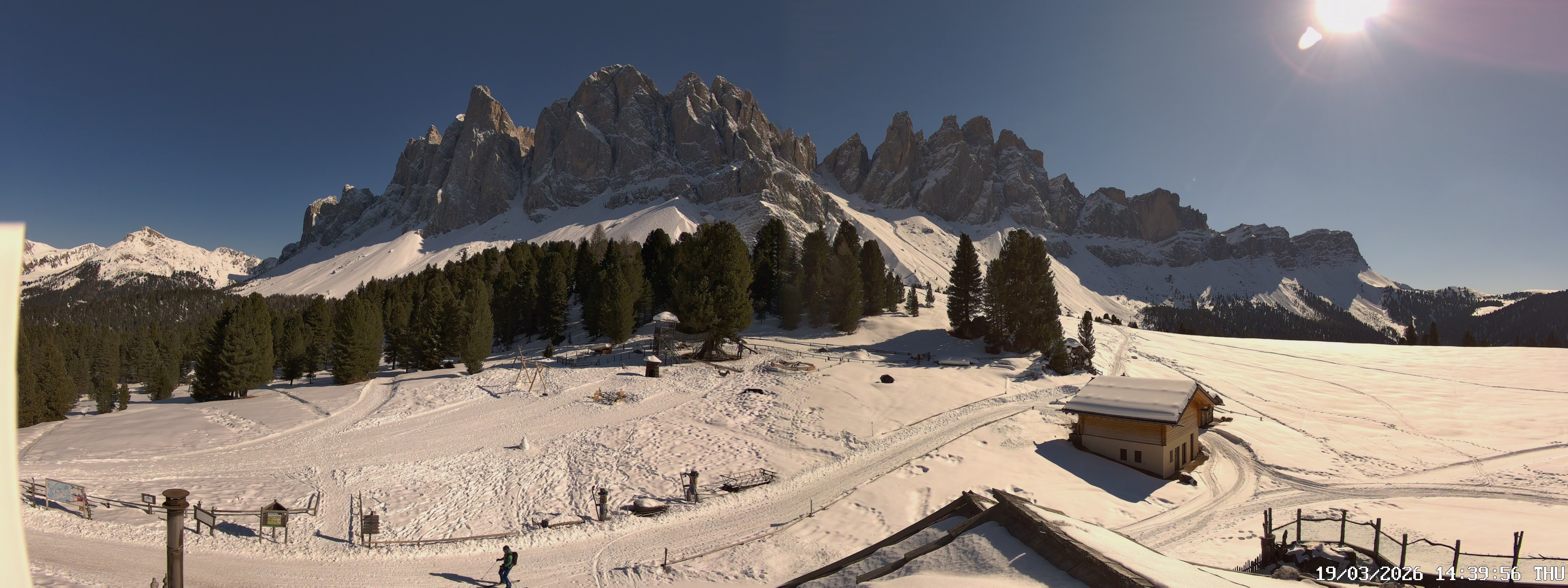 Archiv Foto Webcam Geislerspitzen - Blick von der Geisleralm