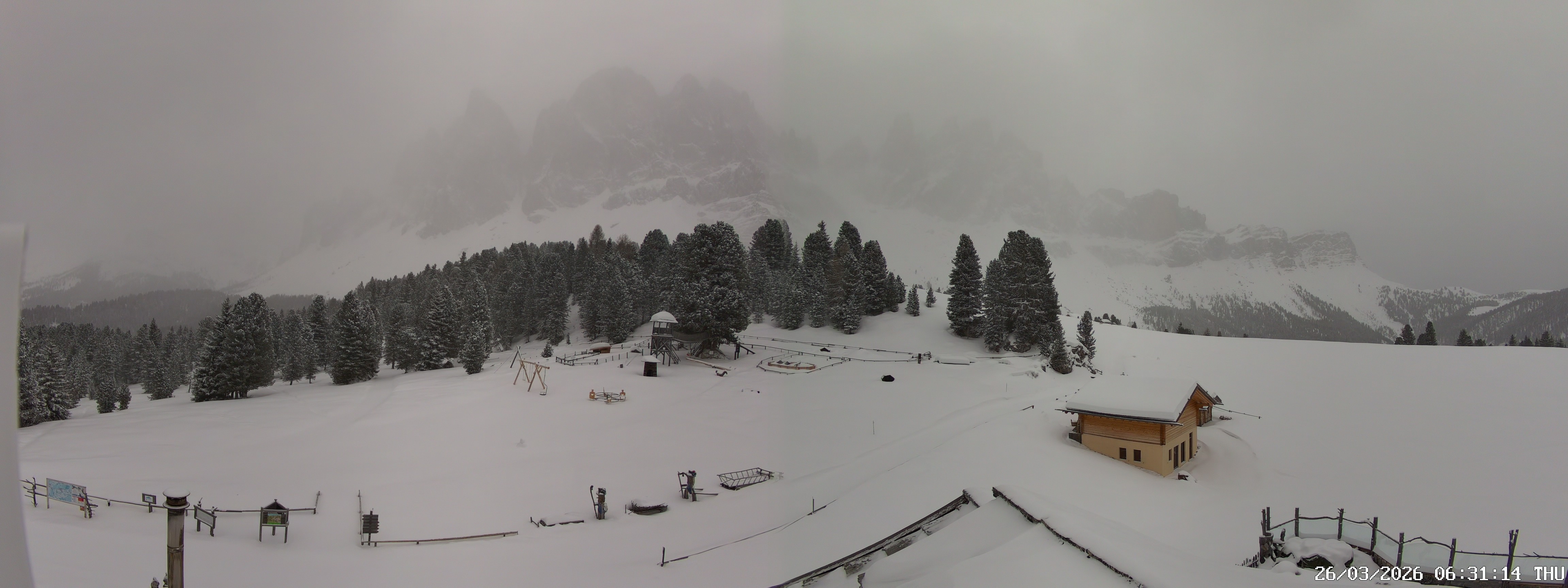 Archiv Foto Webcam Geislerspitzen - Blick von der Geisleralm