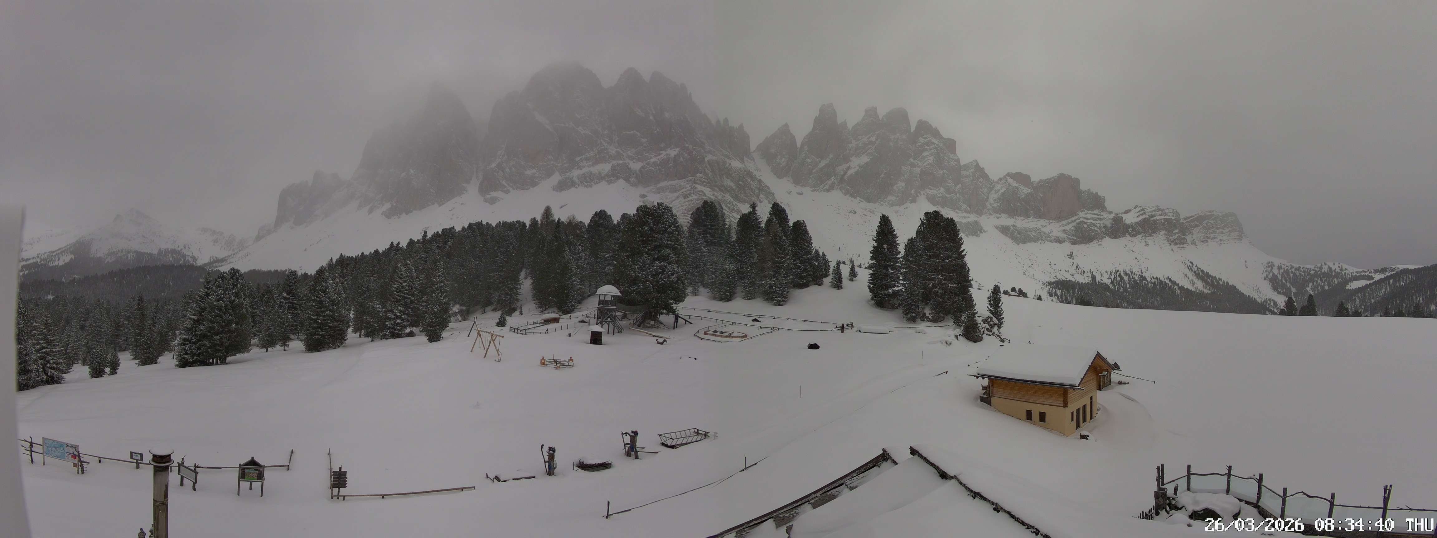 Archiv Foto Webcam Geislerspitzen - Blick von der Geisleralm