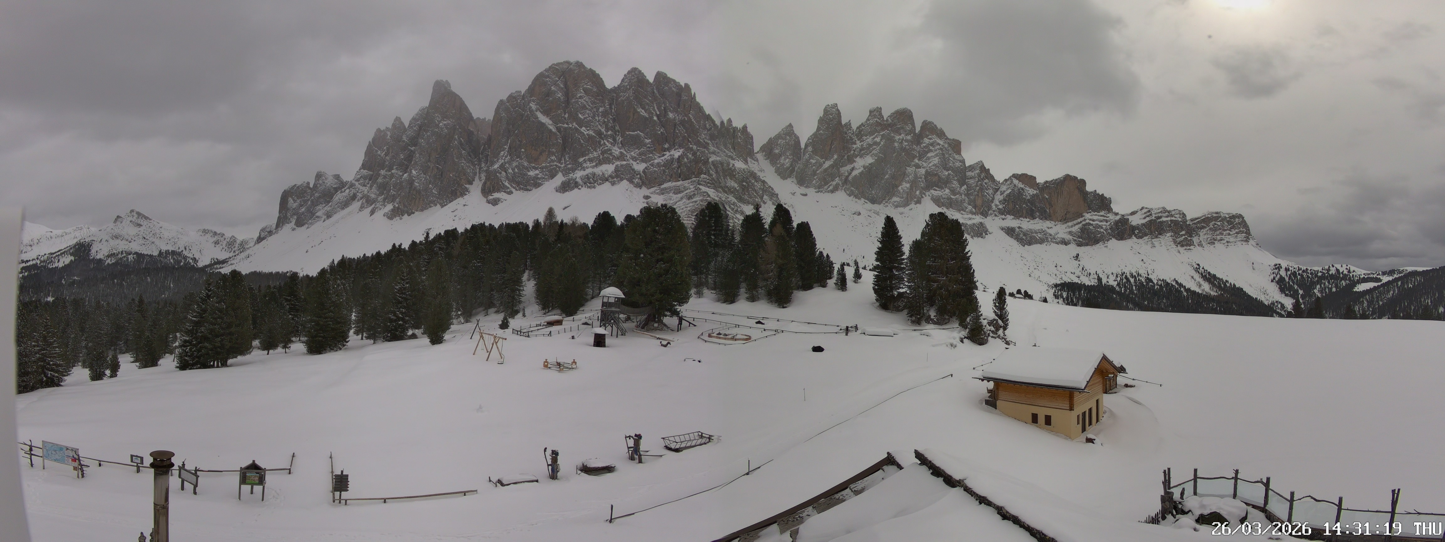 Archiv Foto Webcam Geislerspitzen - Blick von der Geisleralm