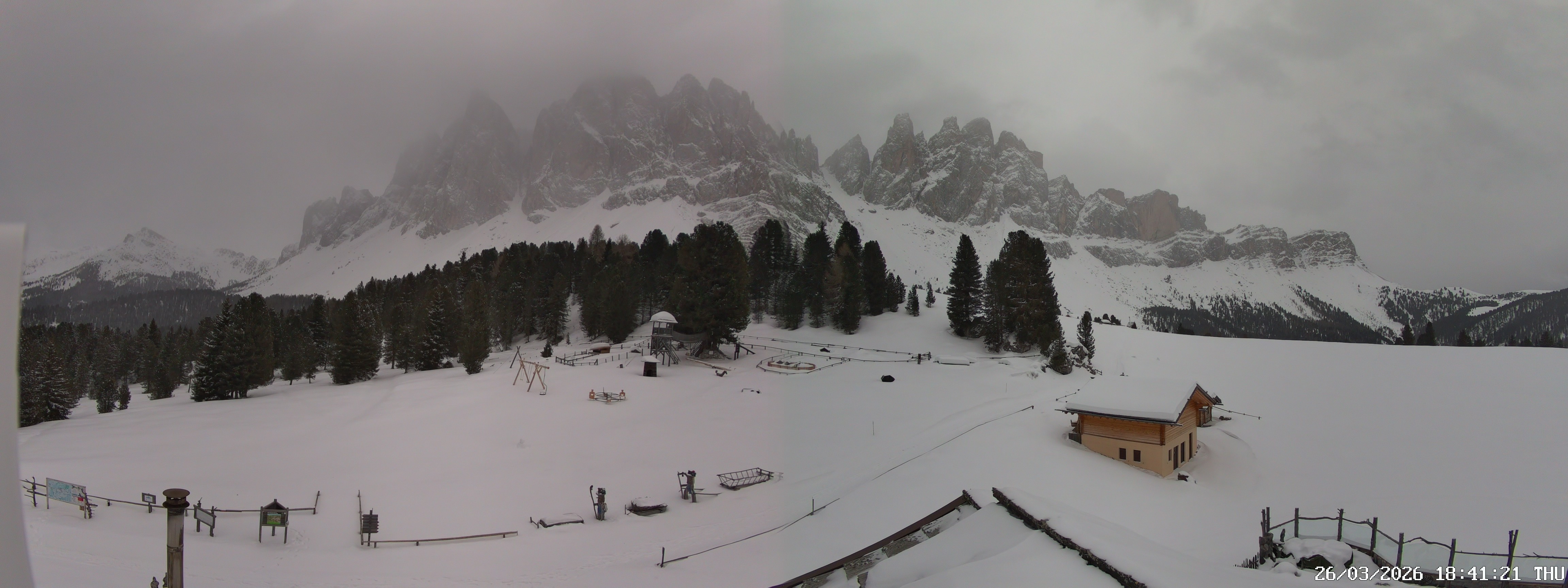 Archiv Foto Webcam Geislerspitzen - Blick von der Geisleralm