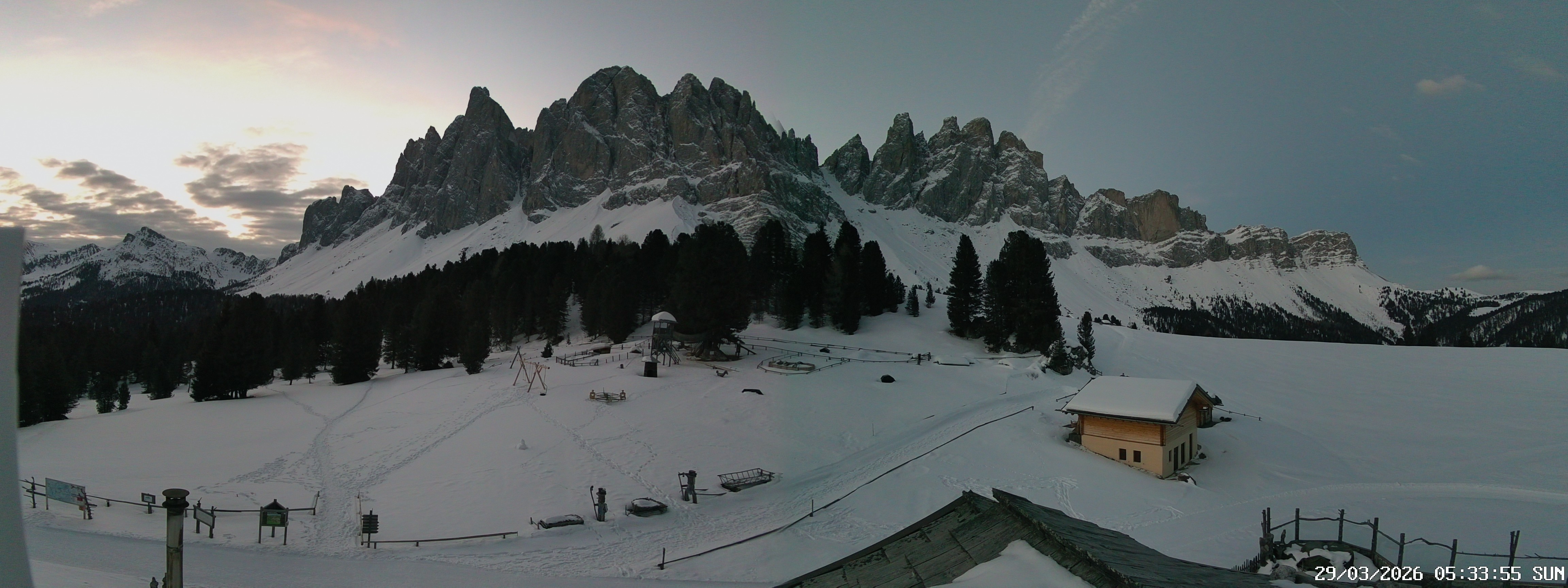 Archiv Foto Webcam Geislerspitzen - Blick von der Geisleralm
