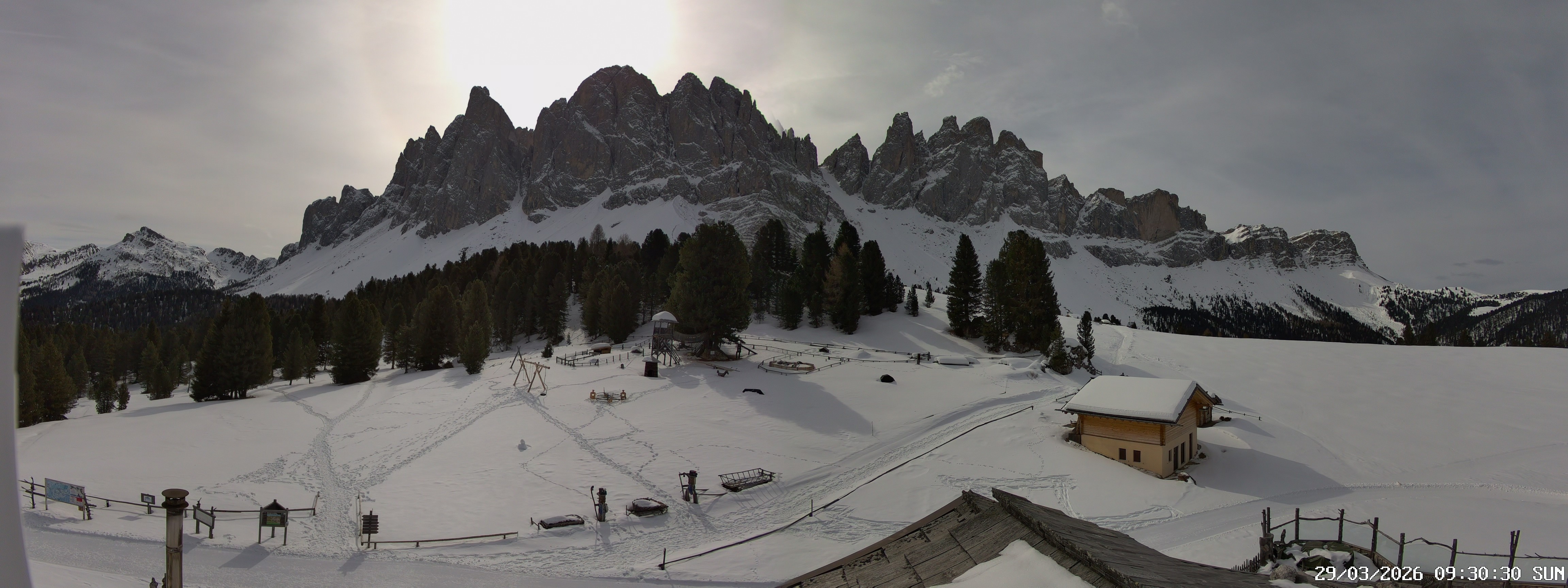 Archiv Foto Webcam Geislerspitzen - Blick von der Geisleralm
