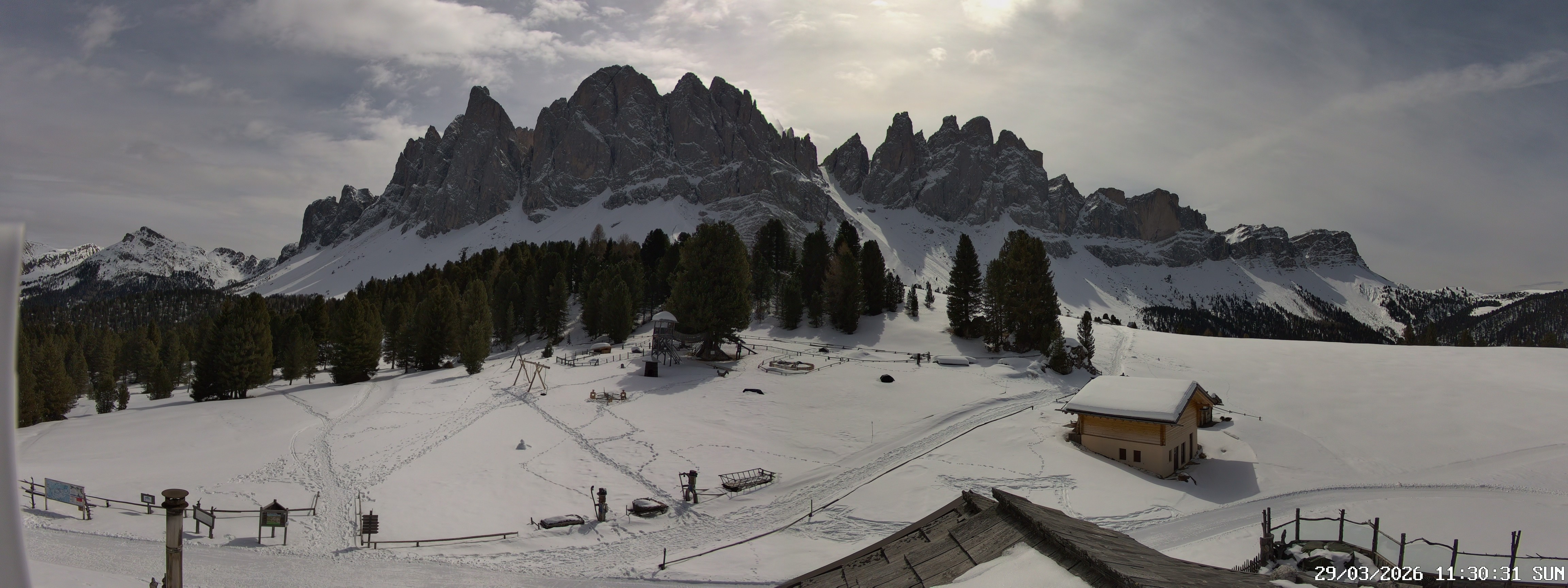 Archiv Foto Webcam Geislerspitzen - Blick von der Geisleralm
