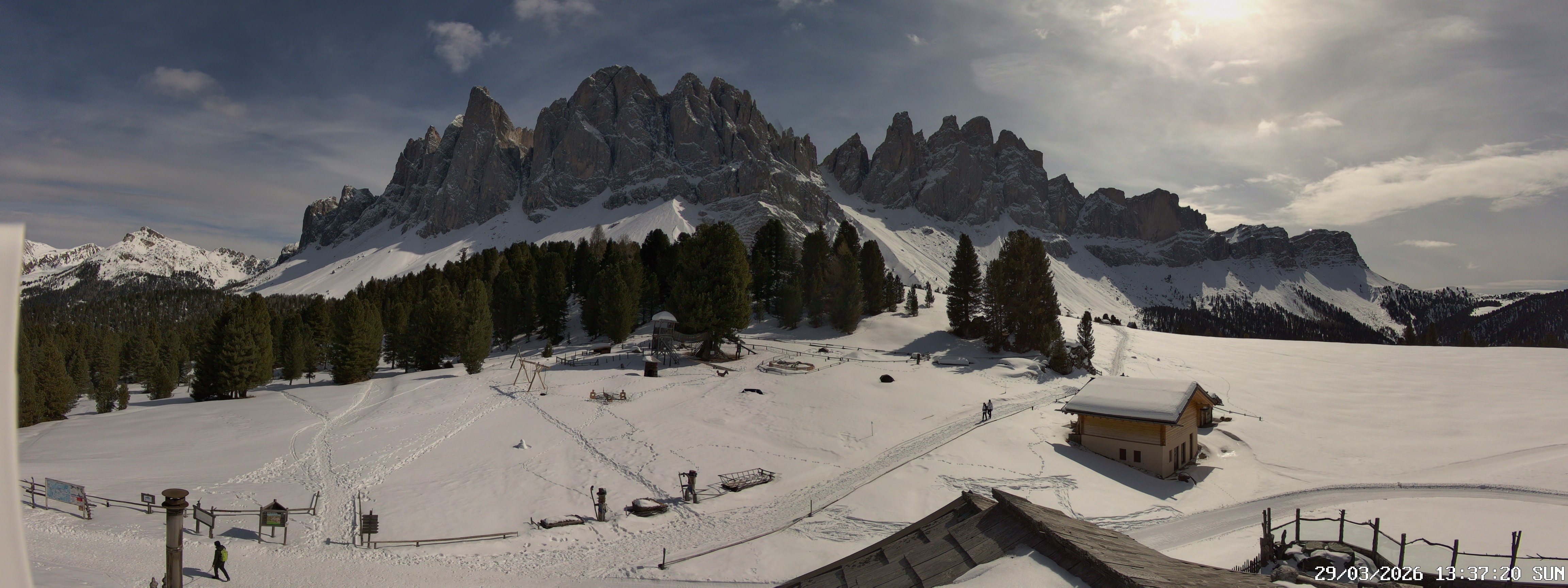 Archiv Foto Webcam Geislerspitzen - Blick von der Geisleralm