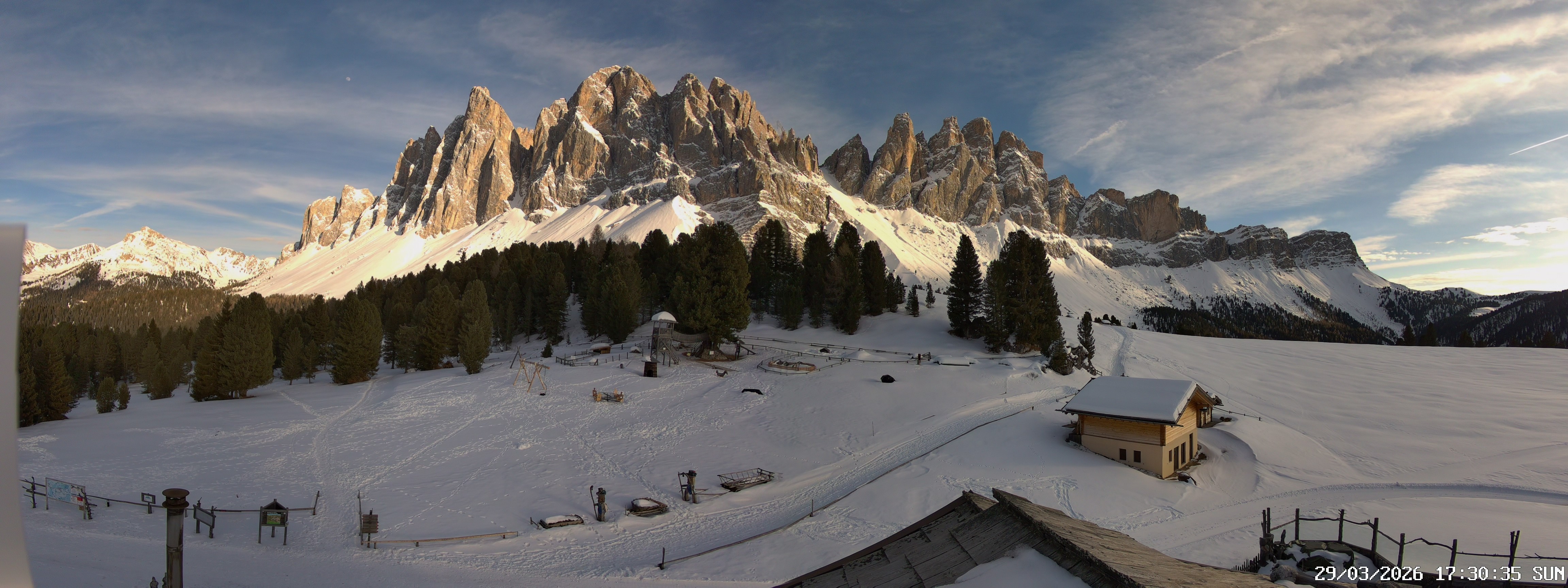 Archiv Foto Webcam Geislerspitzen - Blick von der Geisleralm
