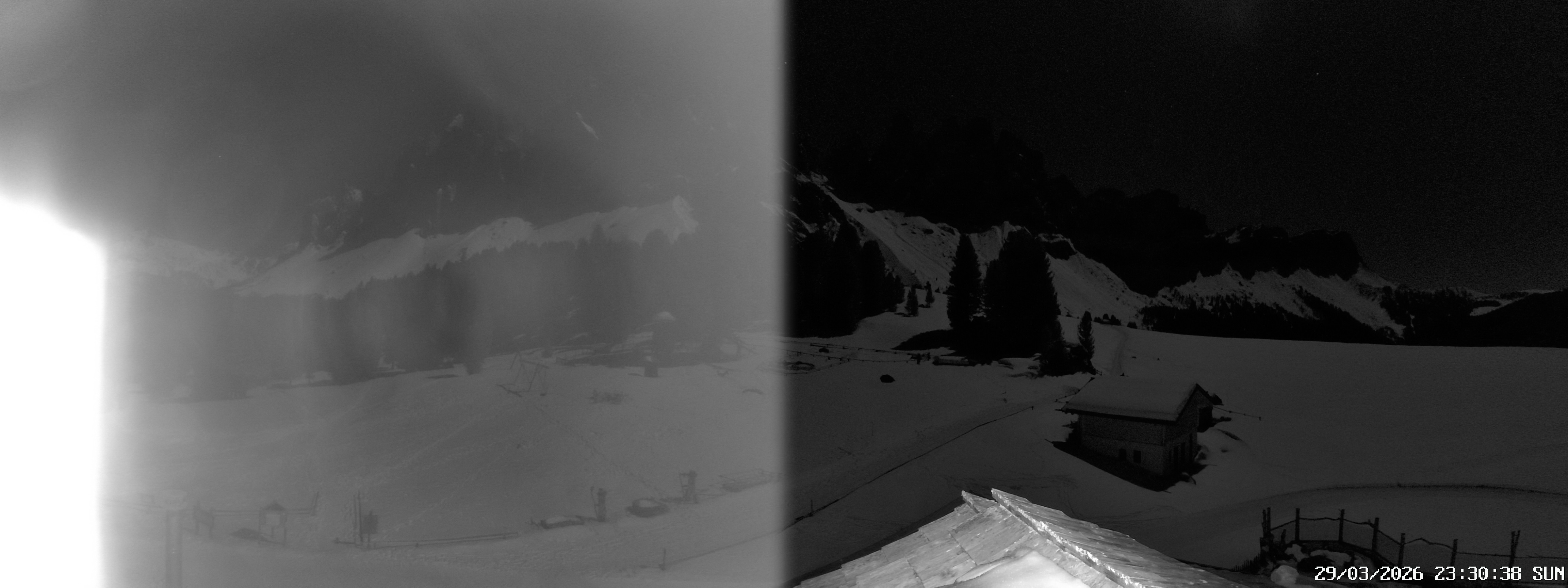 Archiv Foto Webcam Geislerspitzen - Blick von der Geisleralm