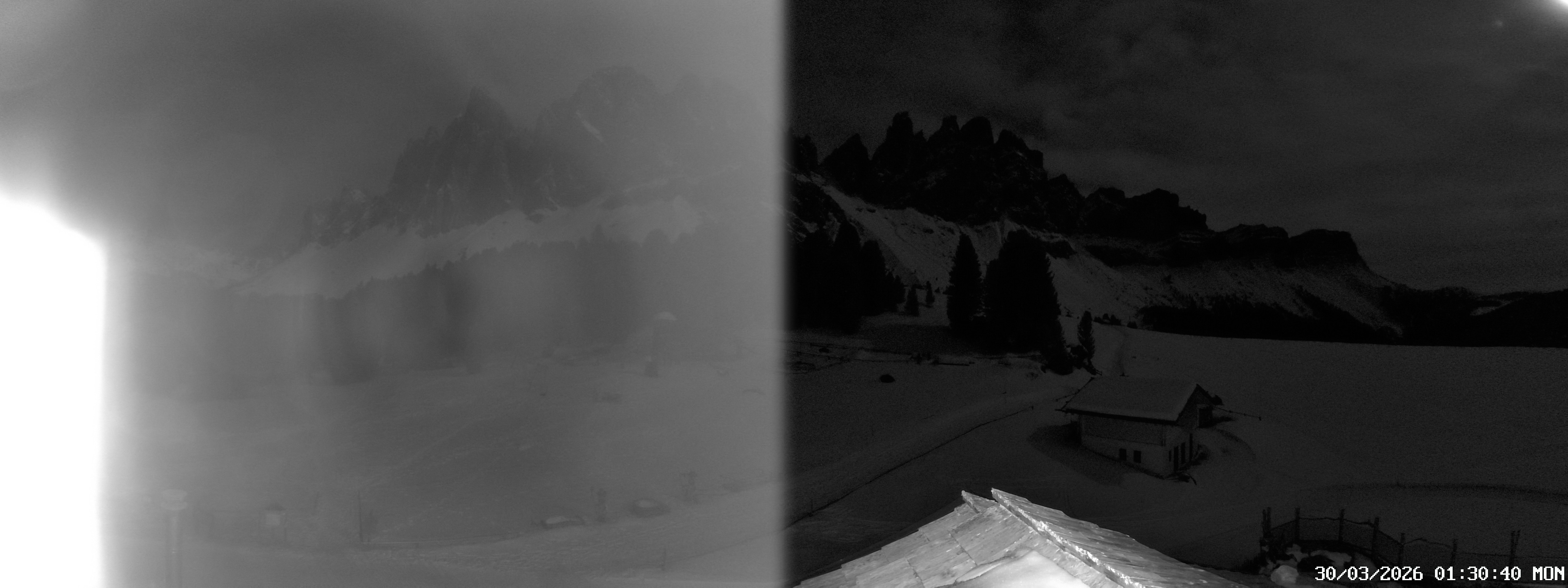 Archiv Foto Webcam Geislerspitzen - Blick von der Geisleralm