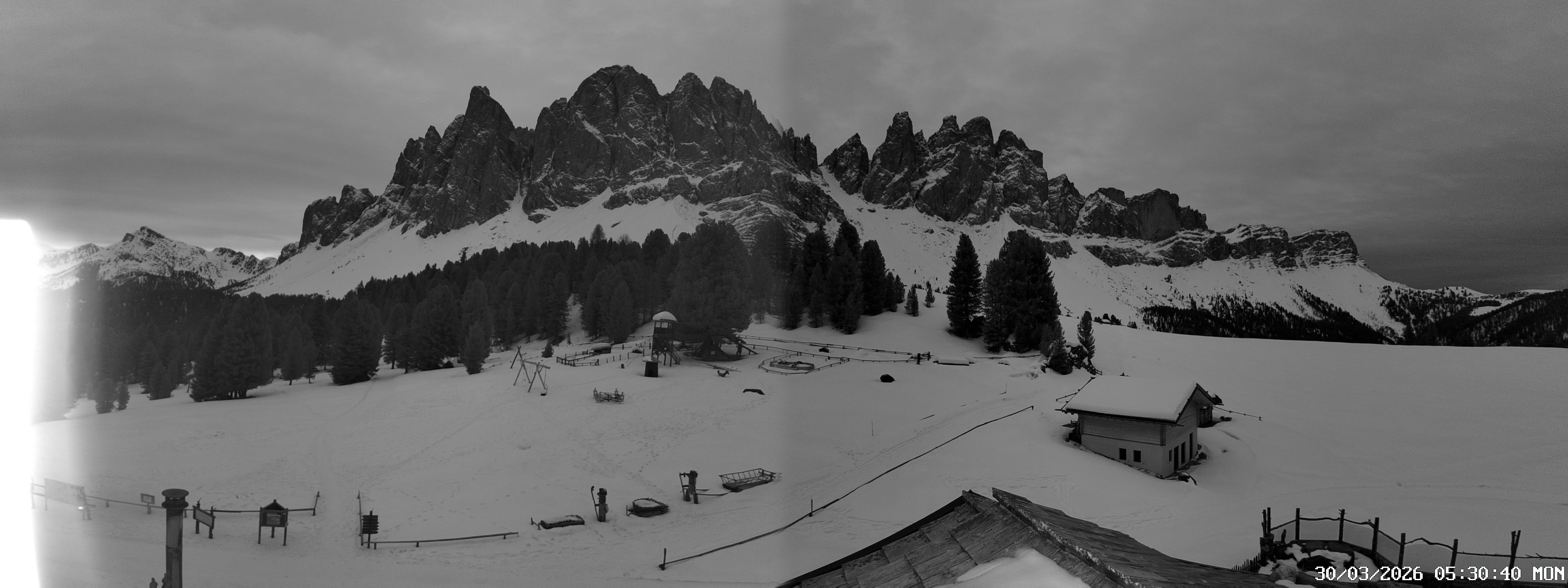 Archiv Foto Webcam Geislerspitzen - Blick von der Geisleralm