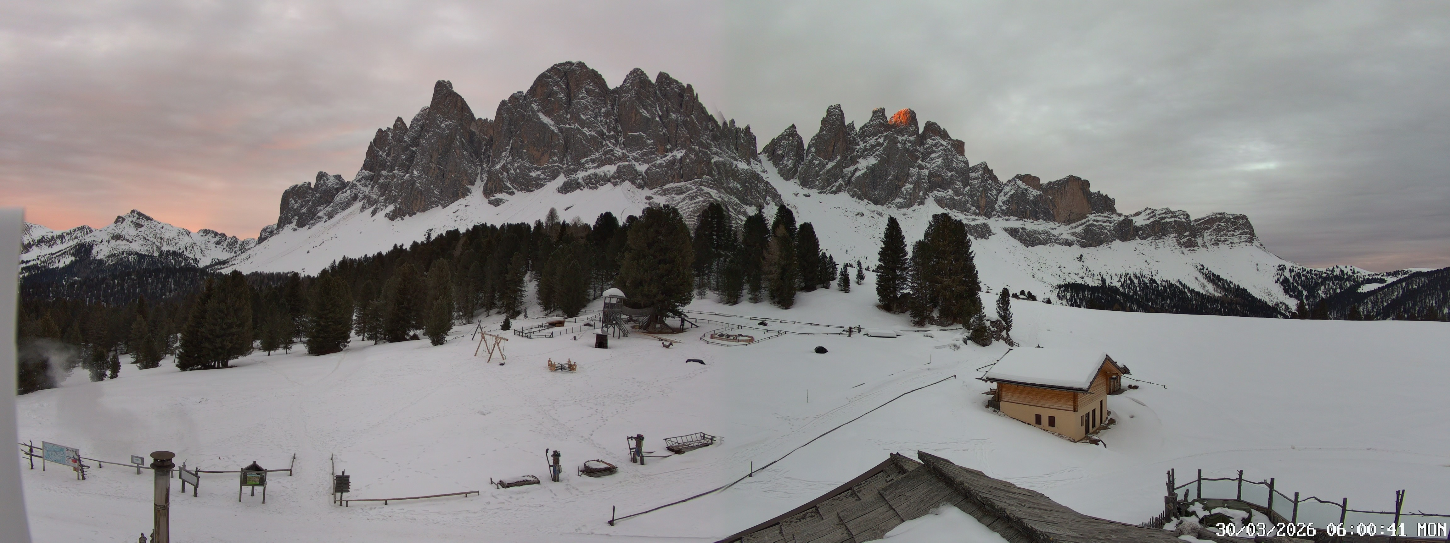 Archiv Foto Webcam Geislerspitzen - Blick von der Geisleralm