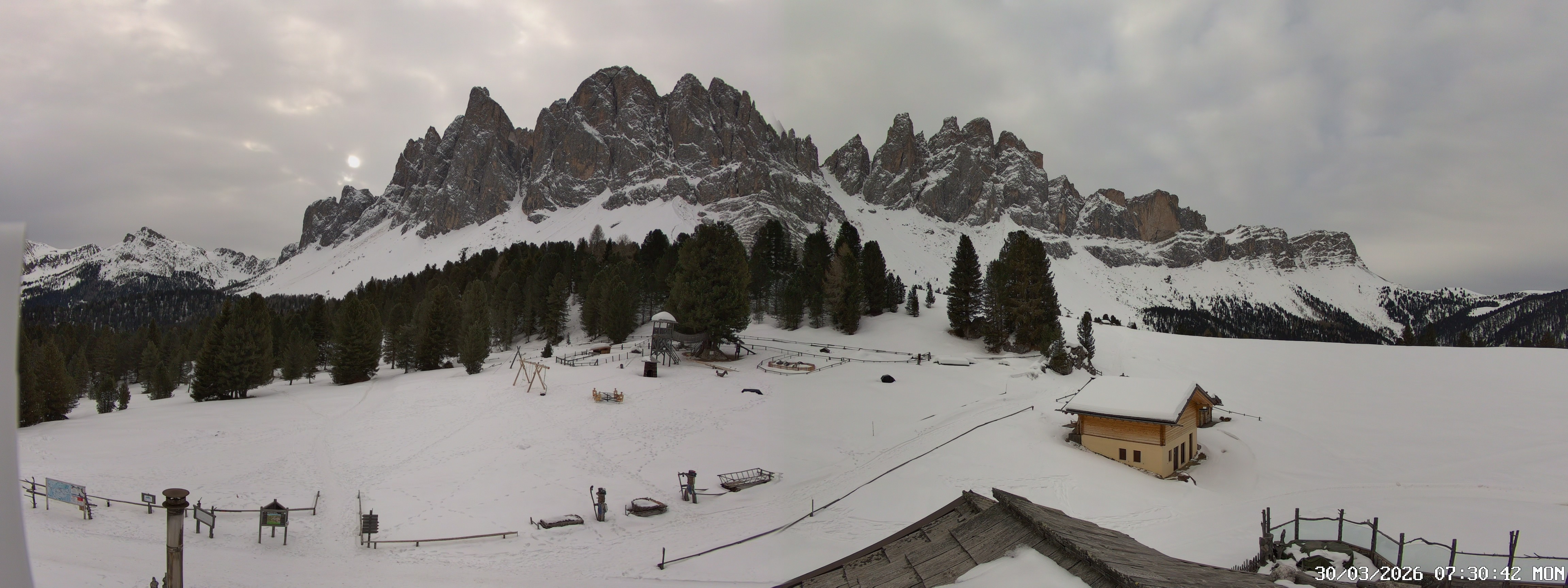 Archiv Foto Webcam Geislerspitzen - Blick von der Geisleralm