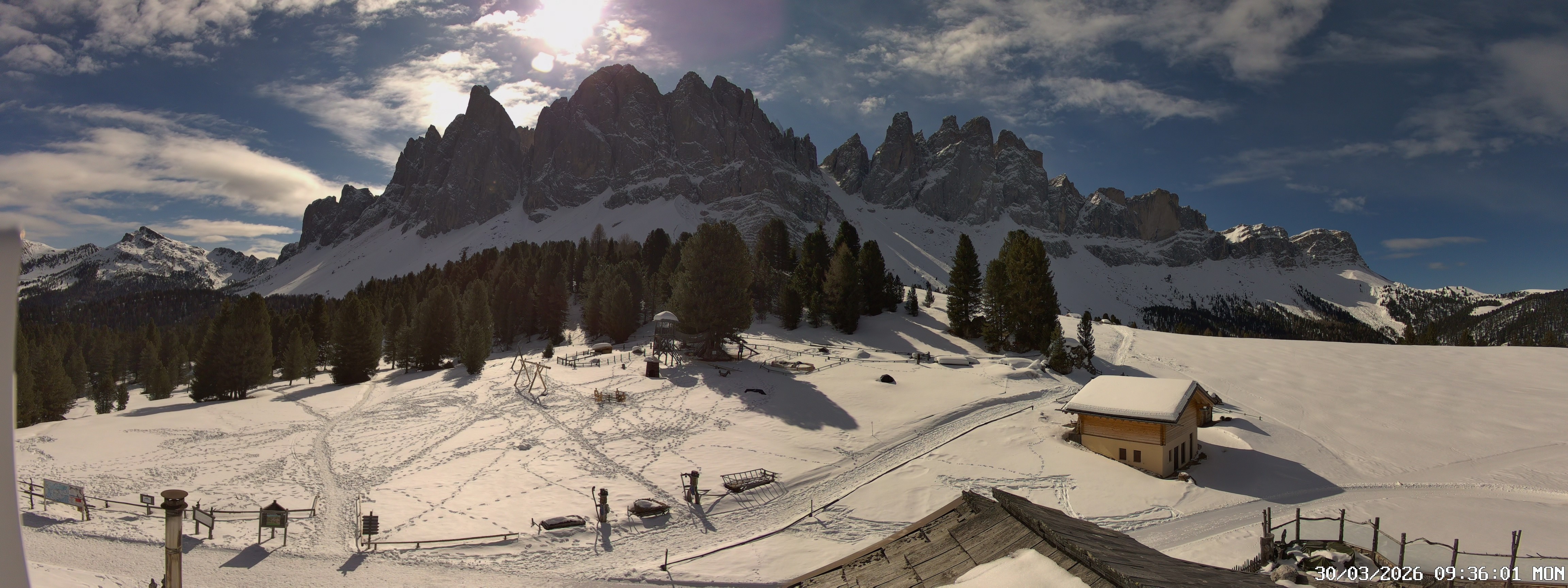 Archiv Foto Webcam Geislerspitzen - Blick von der Geisleralm