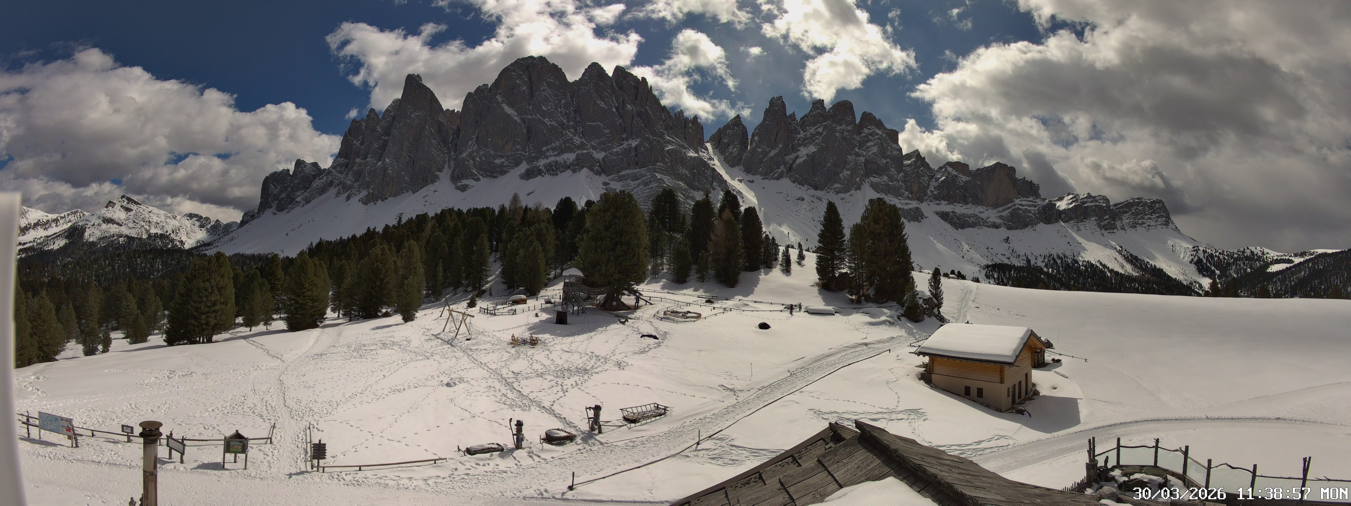 Archiv Foto Webcam Geislerspitzen - Blick von der Geisleralm