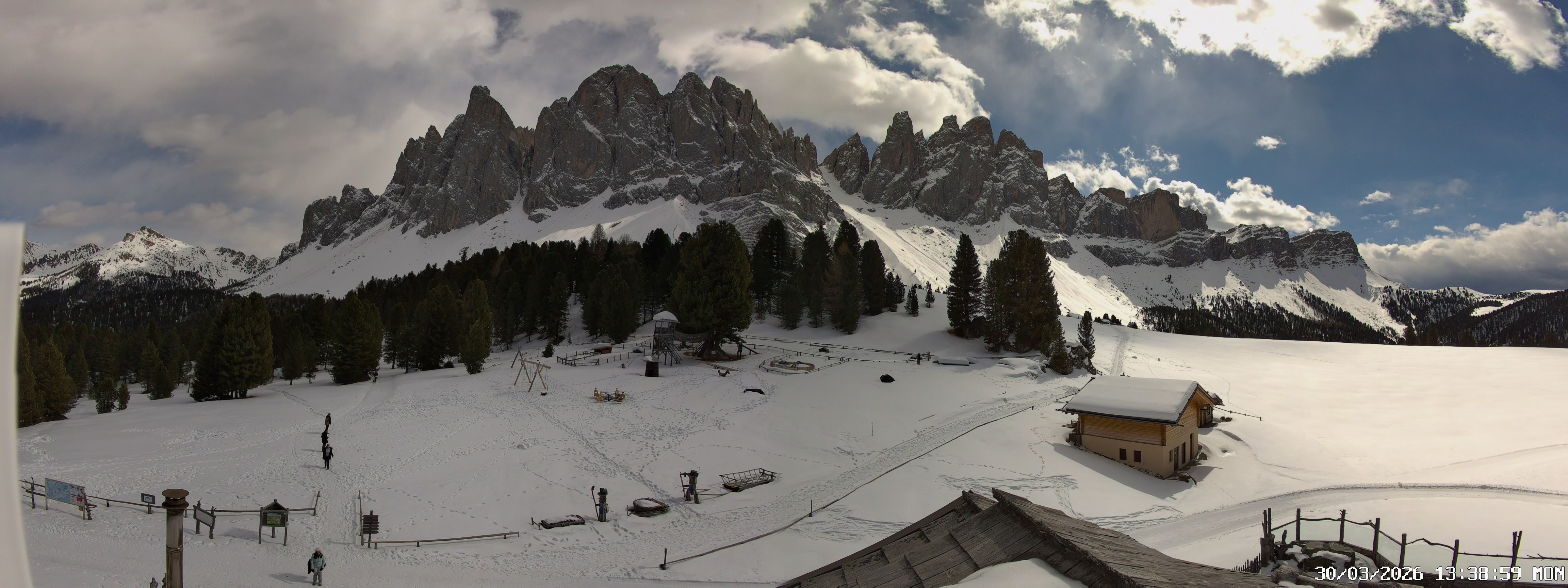Archiv Foto Webcam Geislerspitzen - Blick von der Geisleralm