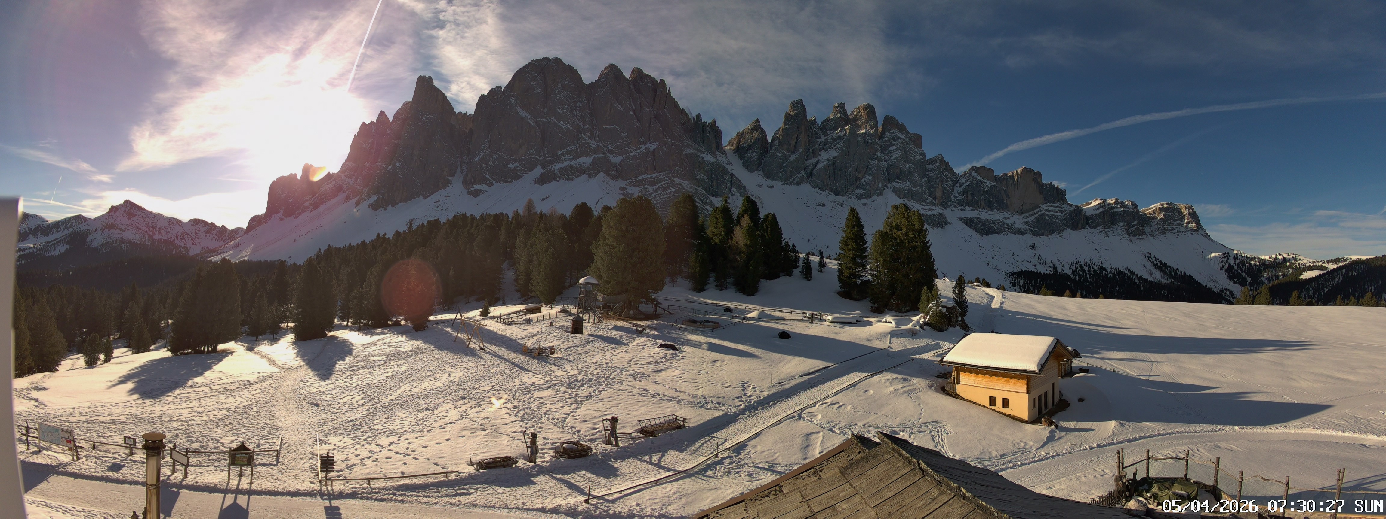 Archiv Foto Webcam Geislerspitzen - Blick von der Geisleralm