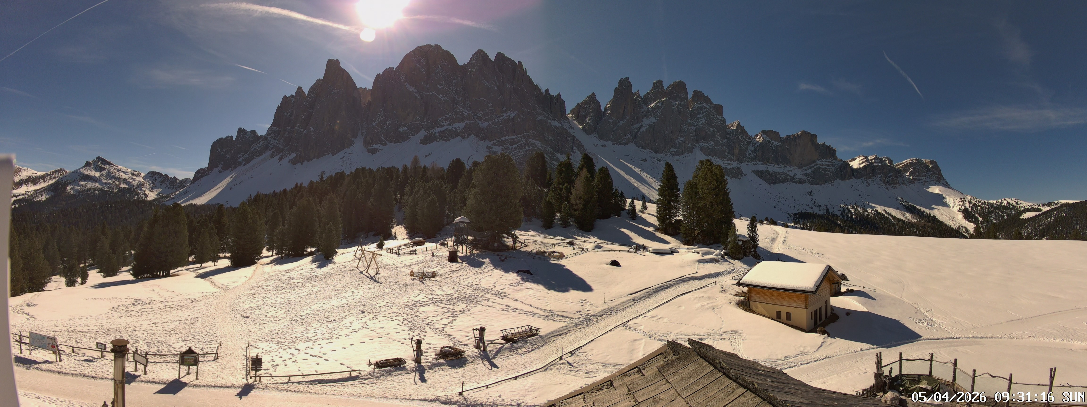 Archiv Foto Webcam Geislerspitzen - Blick von der Geisleralm