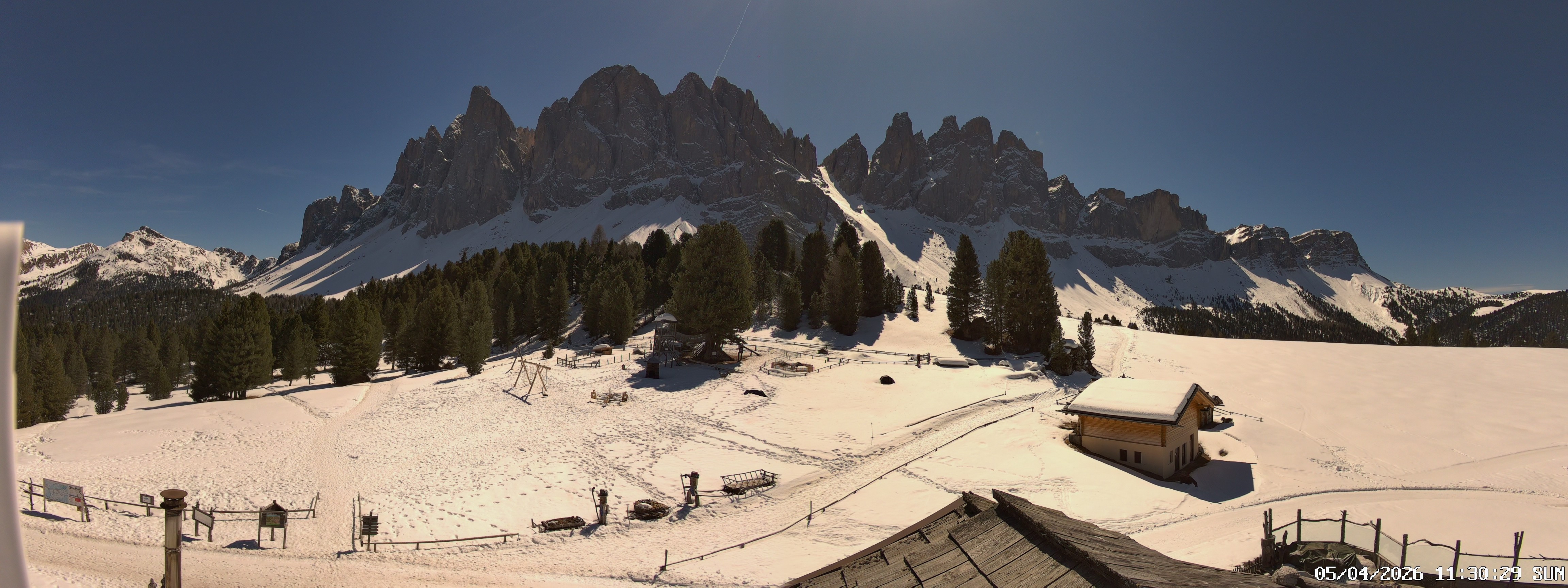 Archiv Foto Webcam Geislerspitzen - Blick von der Geisleralm