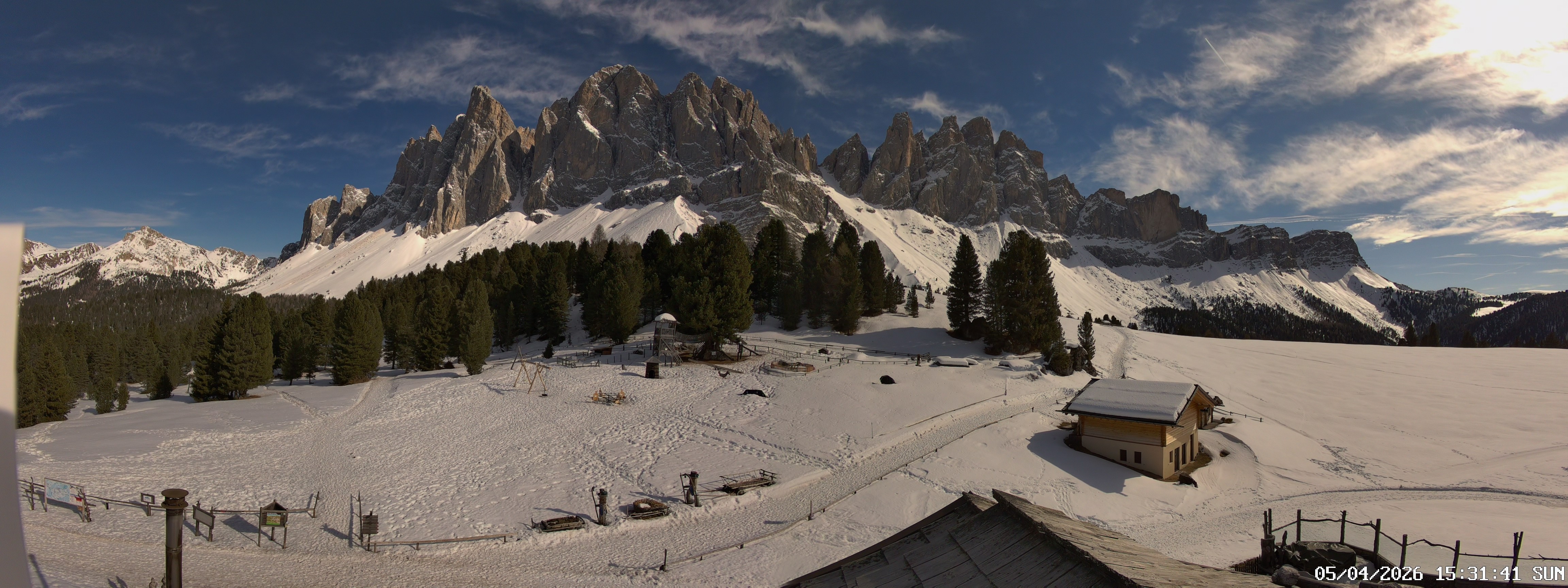 Archiv Foto Webcam Geislerspitzen - Blick von der Geisleralm