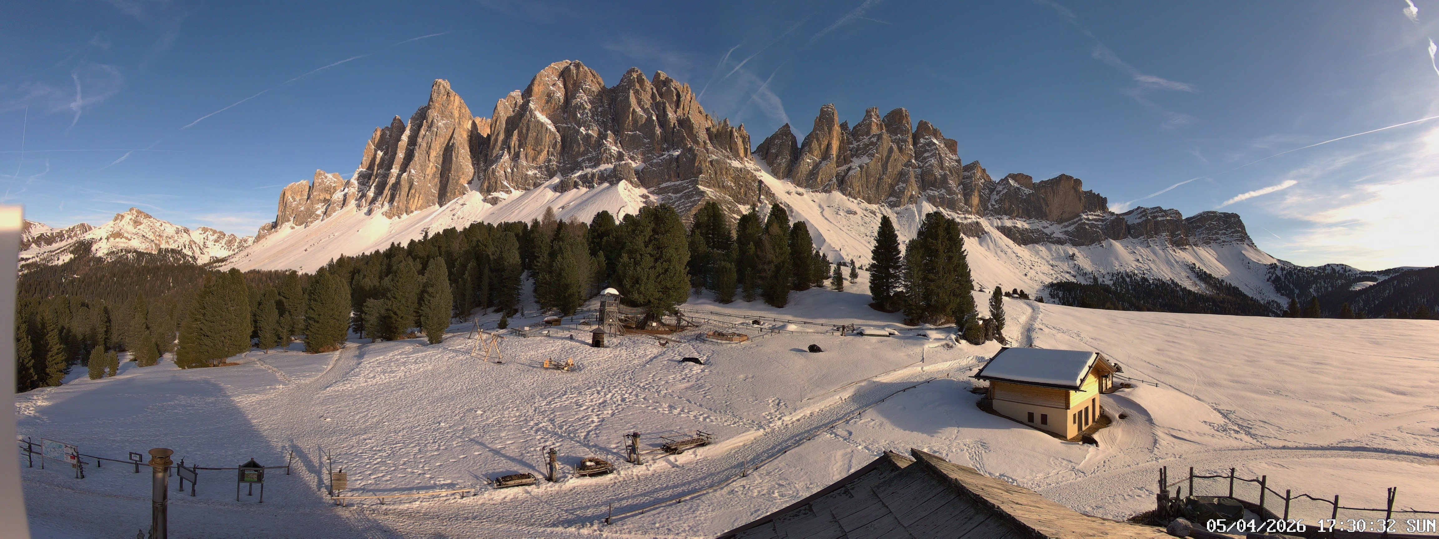 Archiv Foto Webcam Geislerspitzen - Blick von der Geisleralm