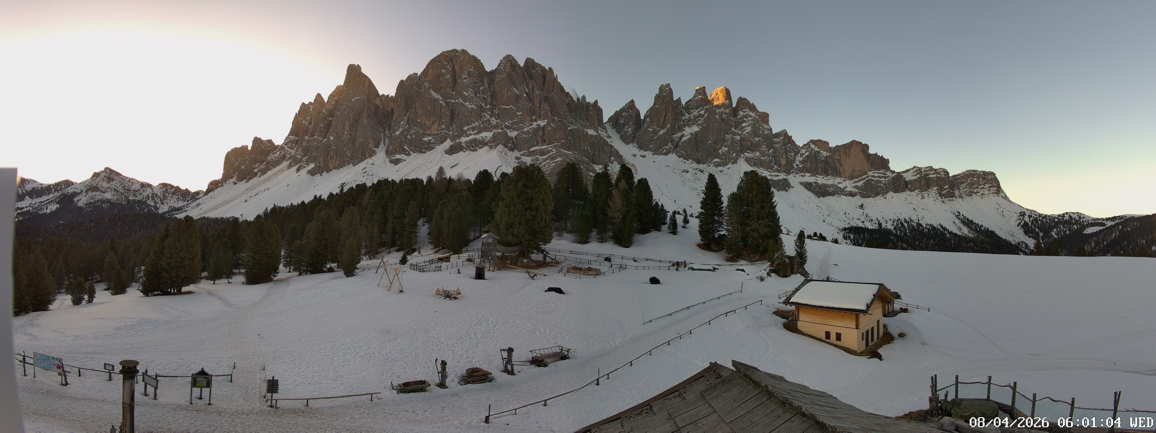 Archiv Foto Webcam Geislerspitzen - Blick von der Geisleralm