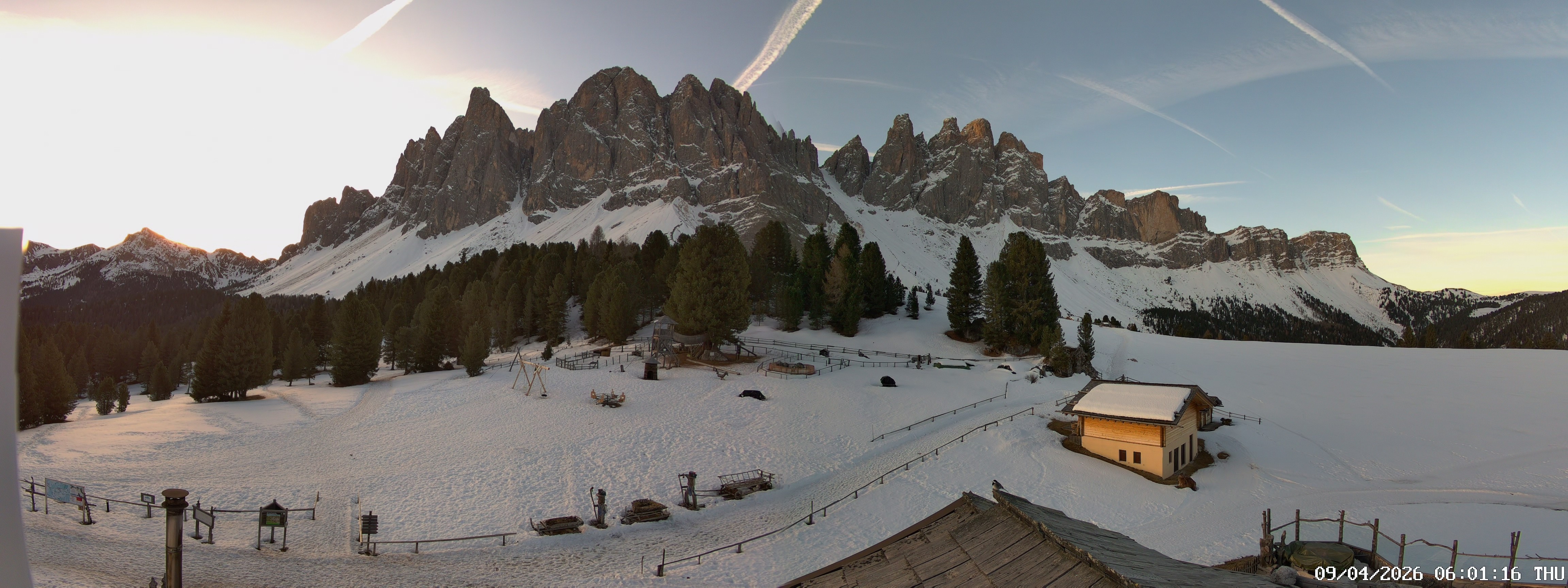 Archiv Foto Webcam Geislerspitzen - Blick von der Geisleralm