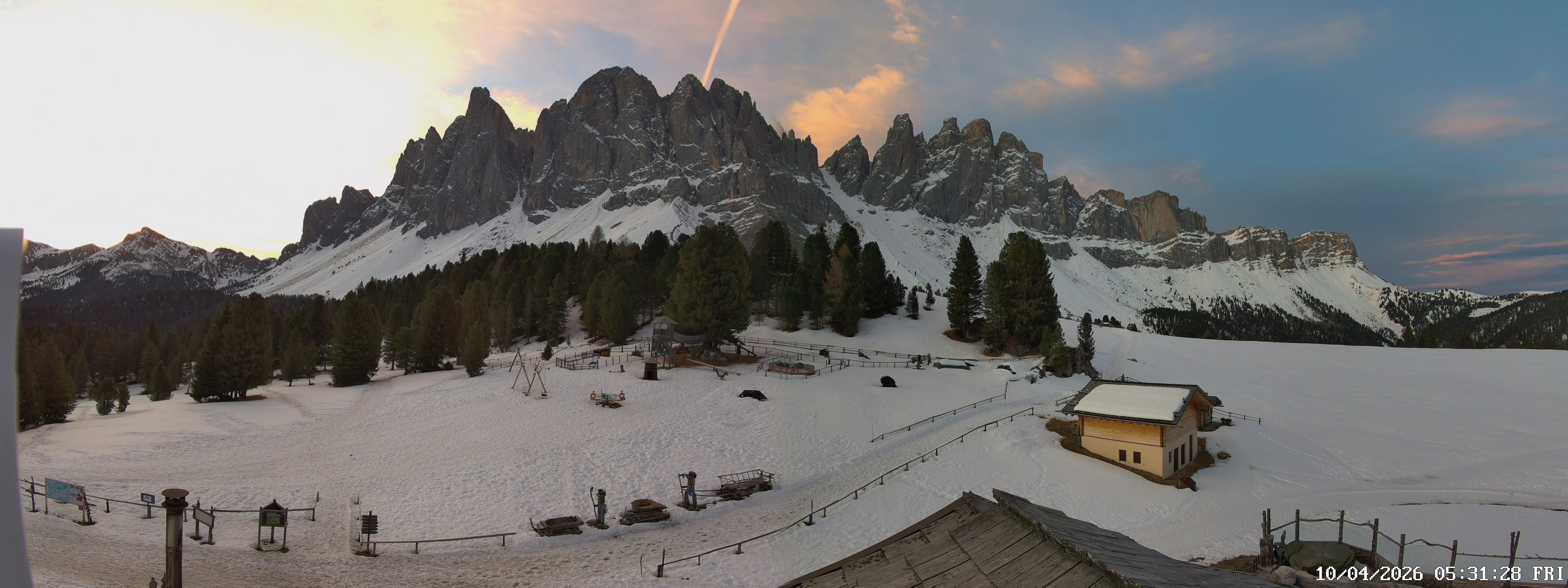 Archiv Foto Webcam Geislerspitzen - Blick von der Geisleralm