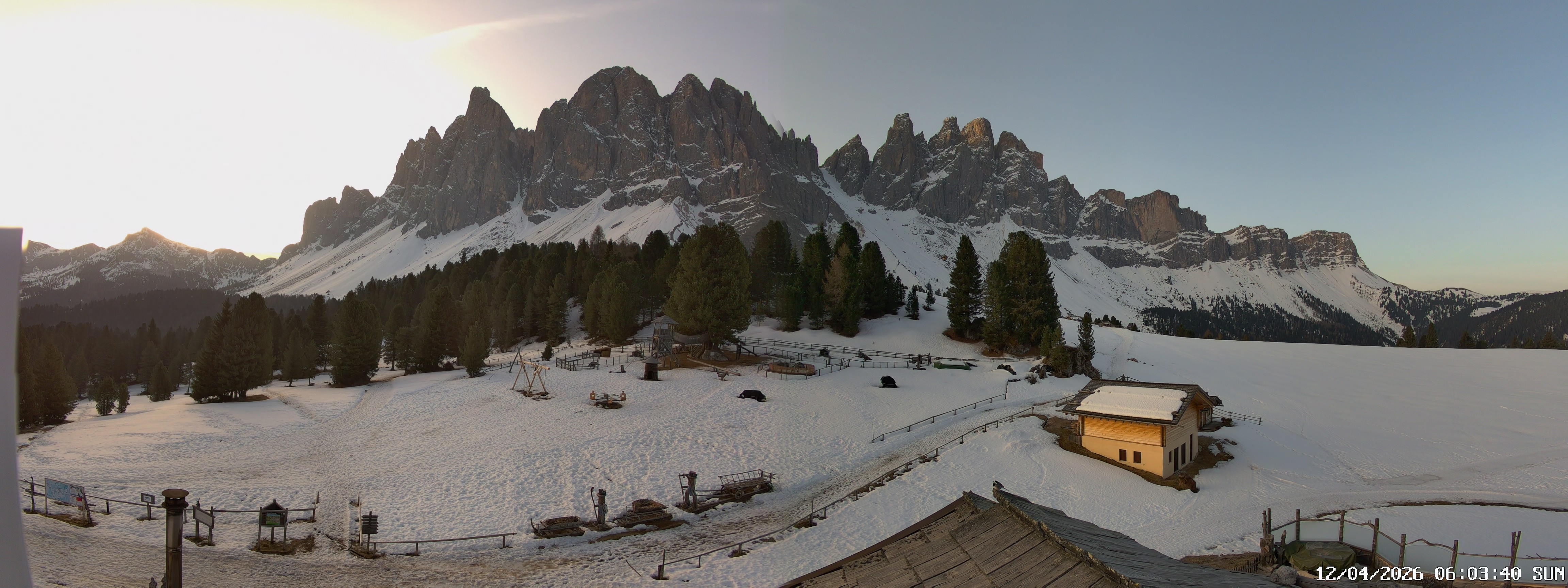 Archiv Foto Webcam Geislerspitzen - Blick von der Geisleralm