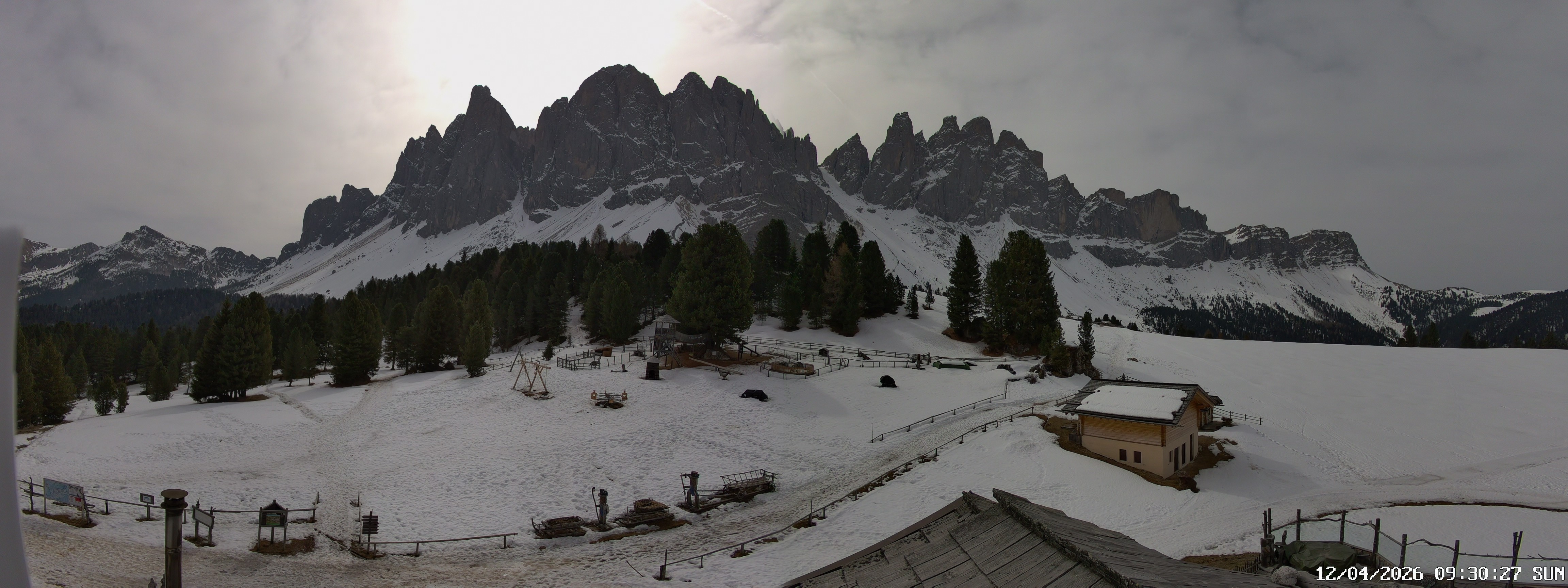 Archiv Foto Webcam Geislerspitzen - Blick von der Geisleralm