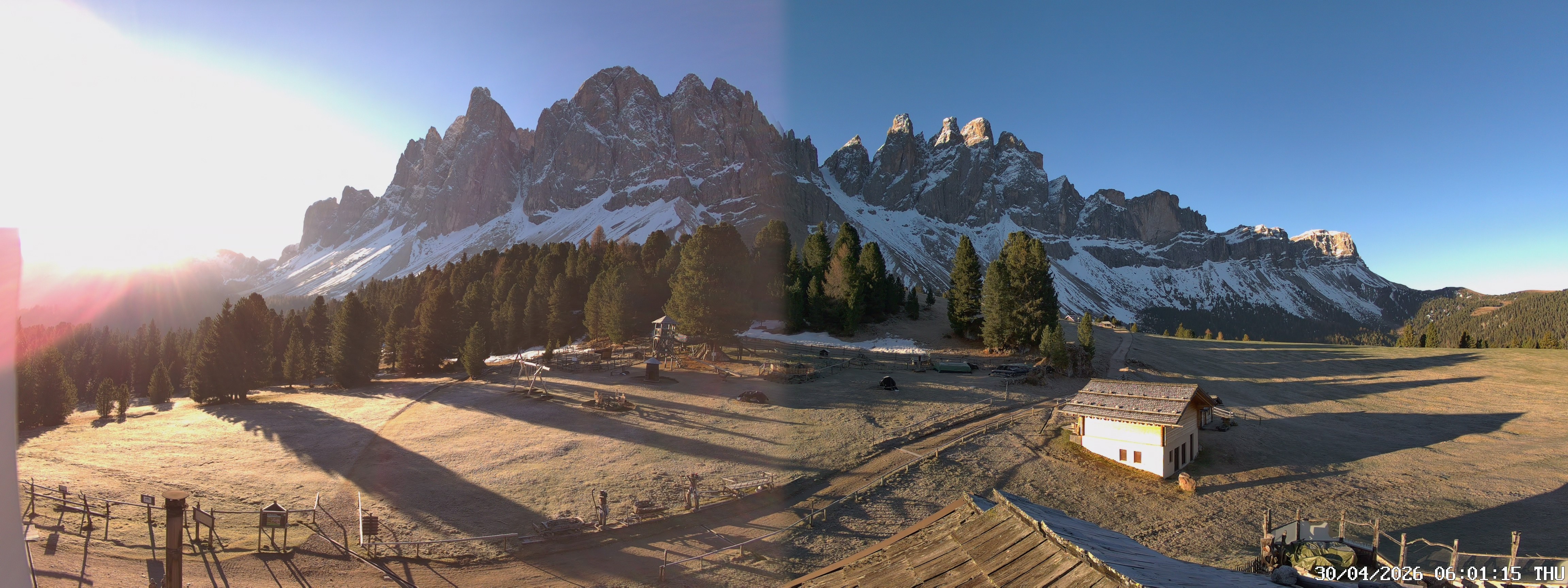 Archiv Foto Webcam Geislerspitzen - Blick von der Geisleralm