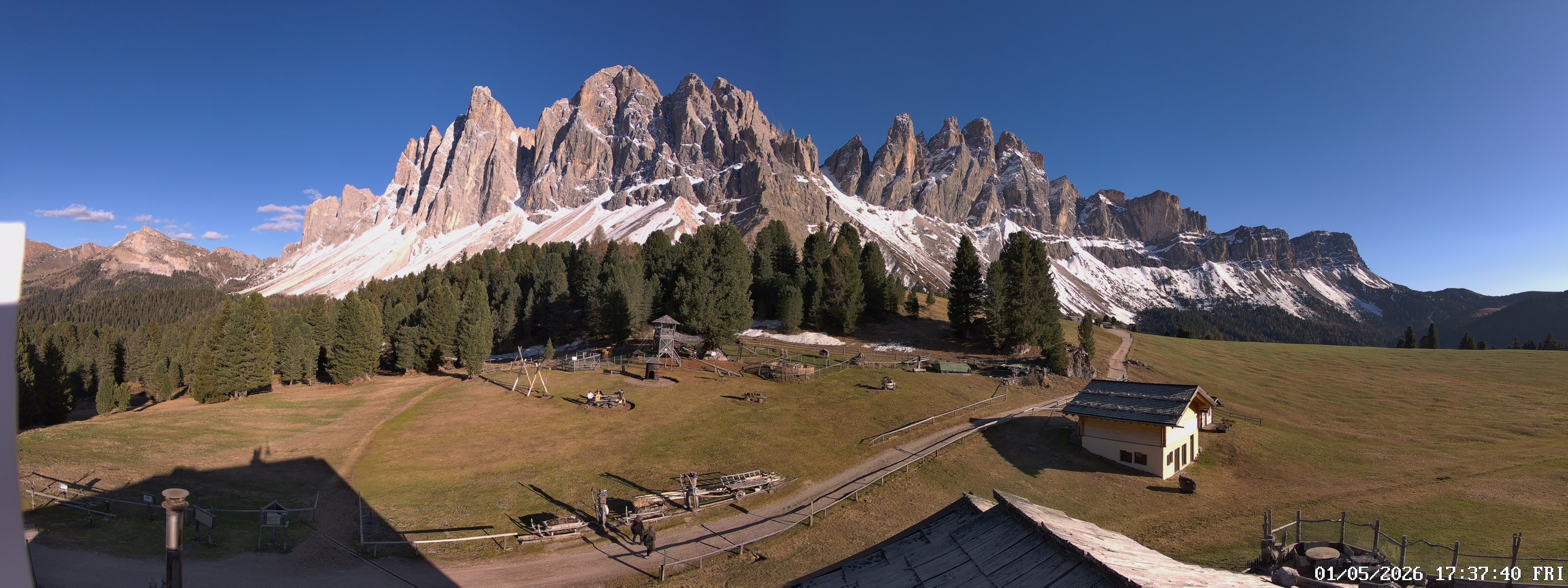 Archiv Foto Webcam Geislerspitzen - Blick von der Geisleralm
