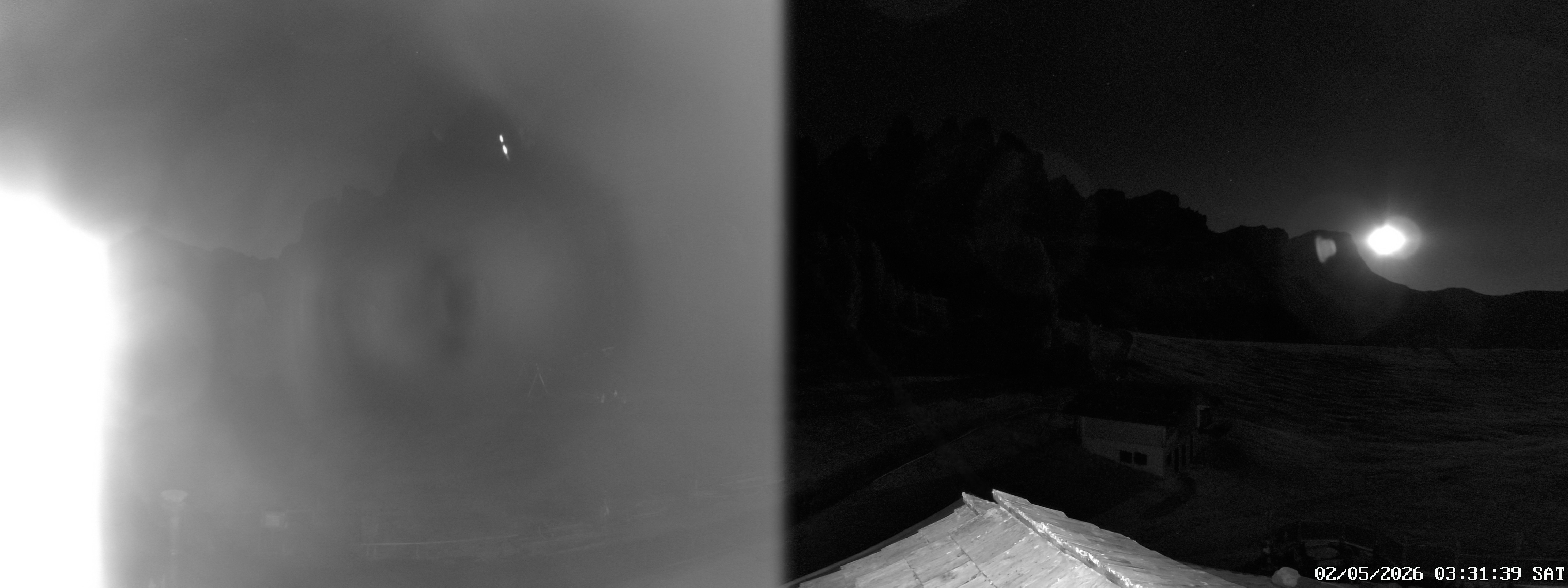 Archived image Webcam Mountain Hut Geisleralm - View to Geislerspitzen