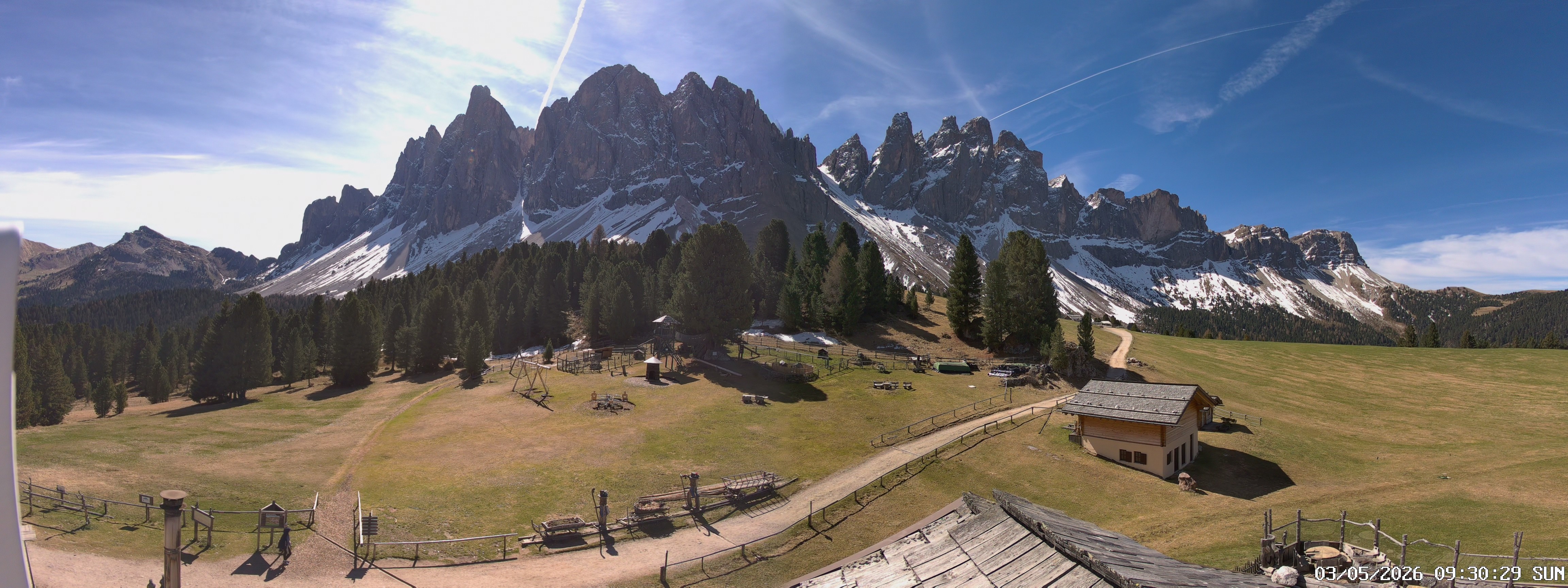 Archiv Foto Webcam Geislerspitzen - Blick von der Geisleralm