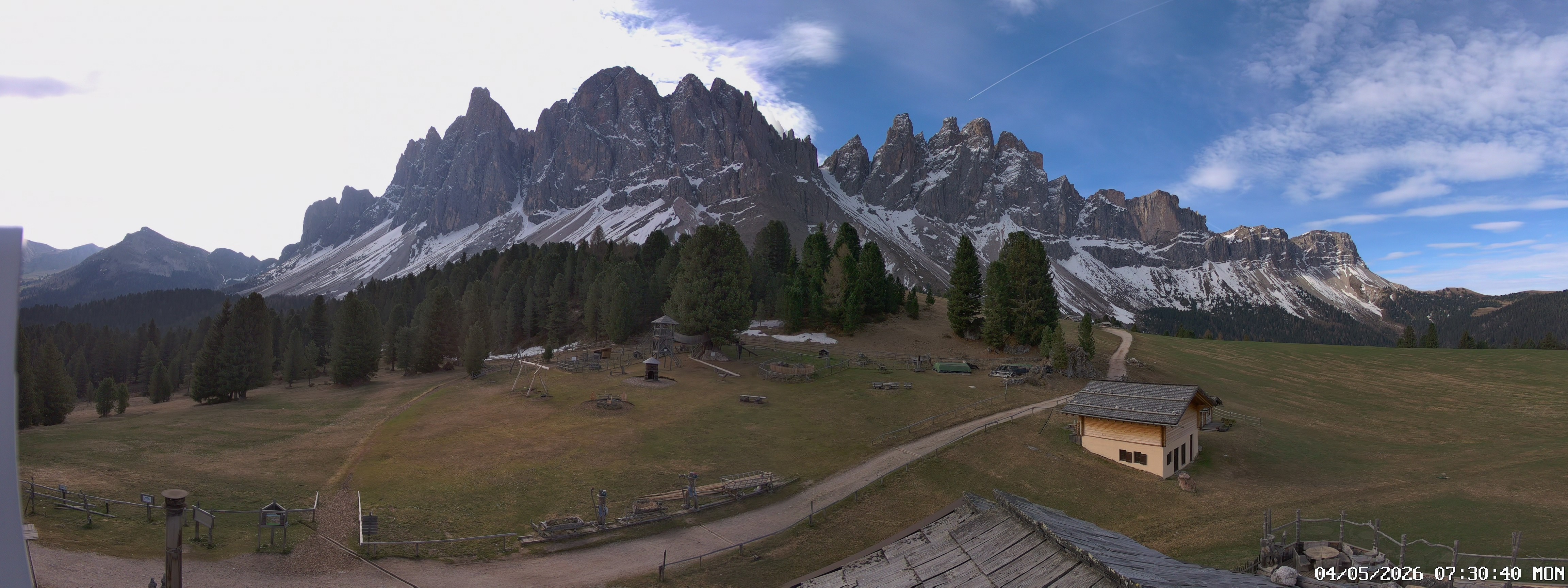 Archiv Foto Webcam Geislerspitzen - Blick von der Geisleralm
