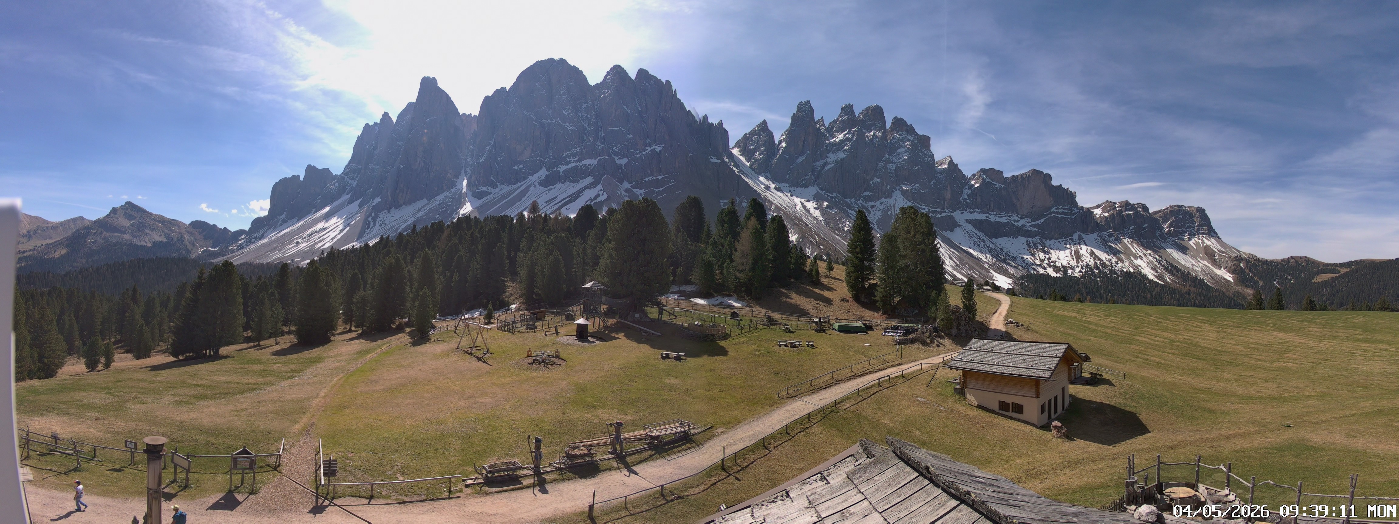 Archiv Foto Webcam Geislerspitzen - Blick von der Geisleralm