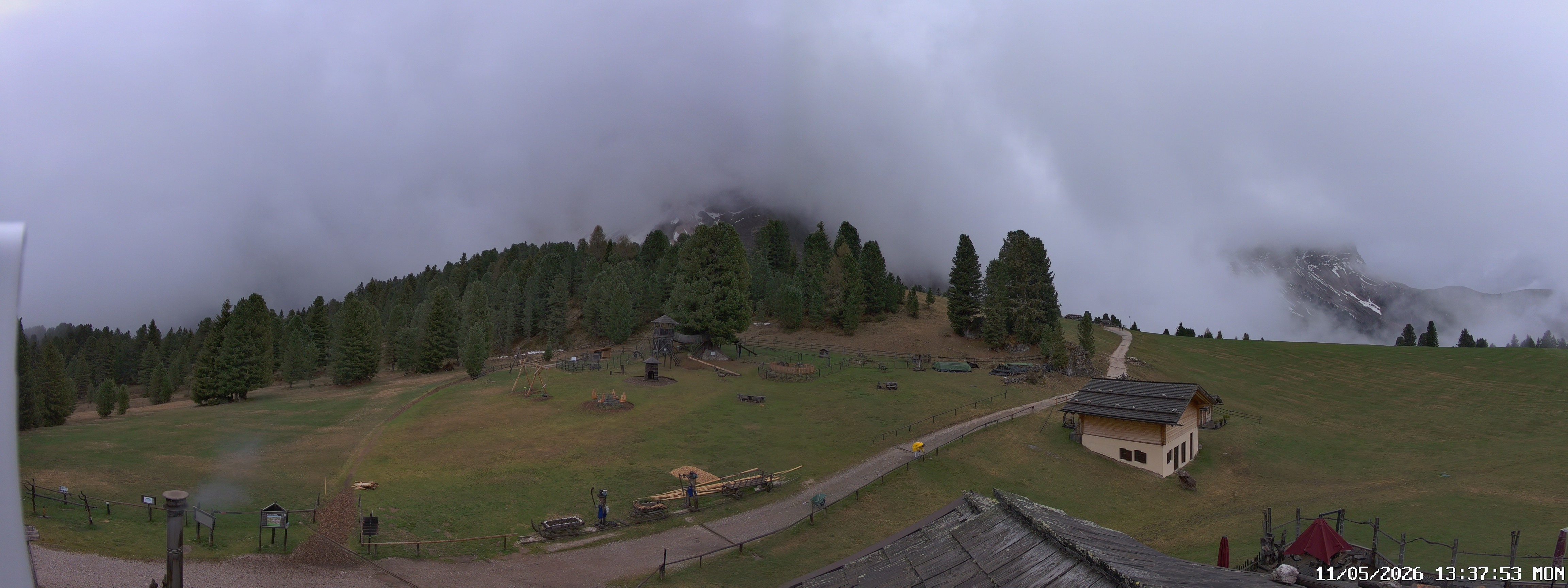 Archiv Foto Webcam Geislerspitzen - Blick von der Geisleralm