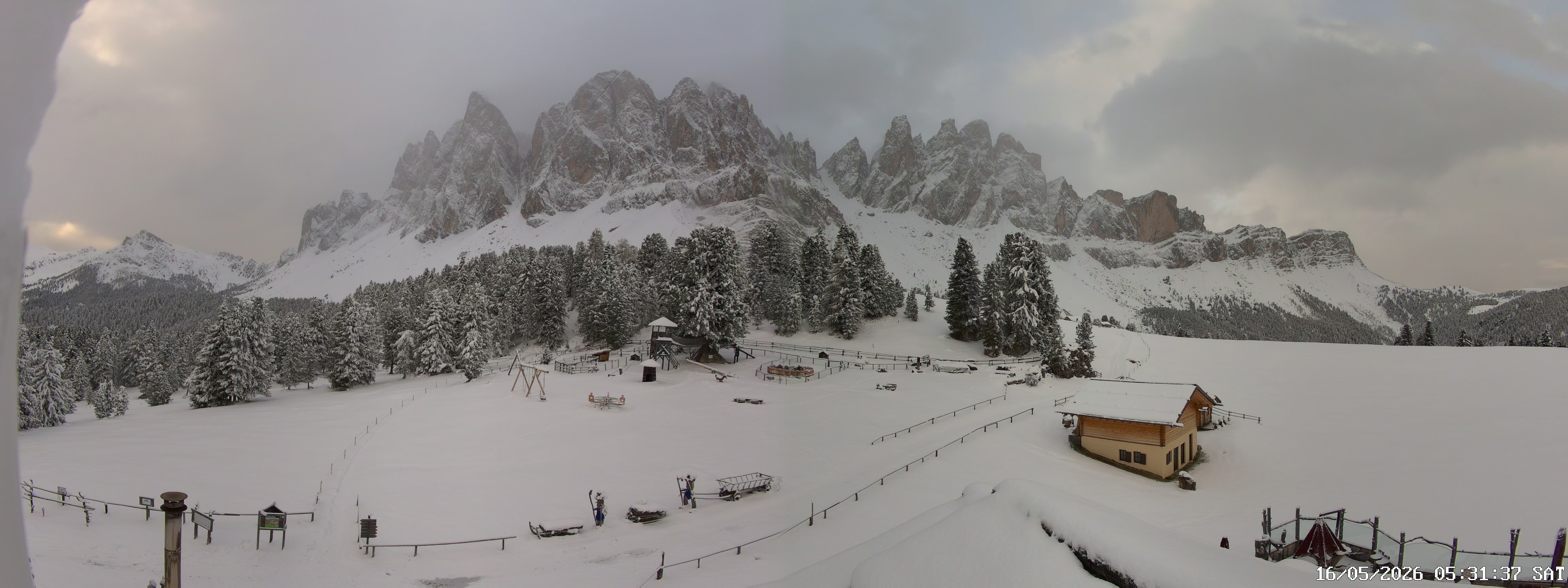 Archiv Foto Webcam Geislerspitzen - Blick von der Geisleralm