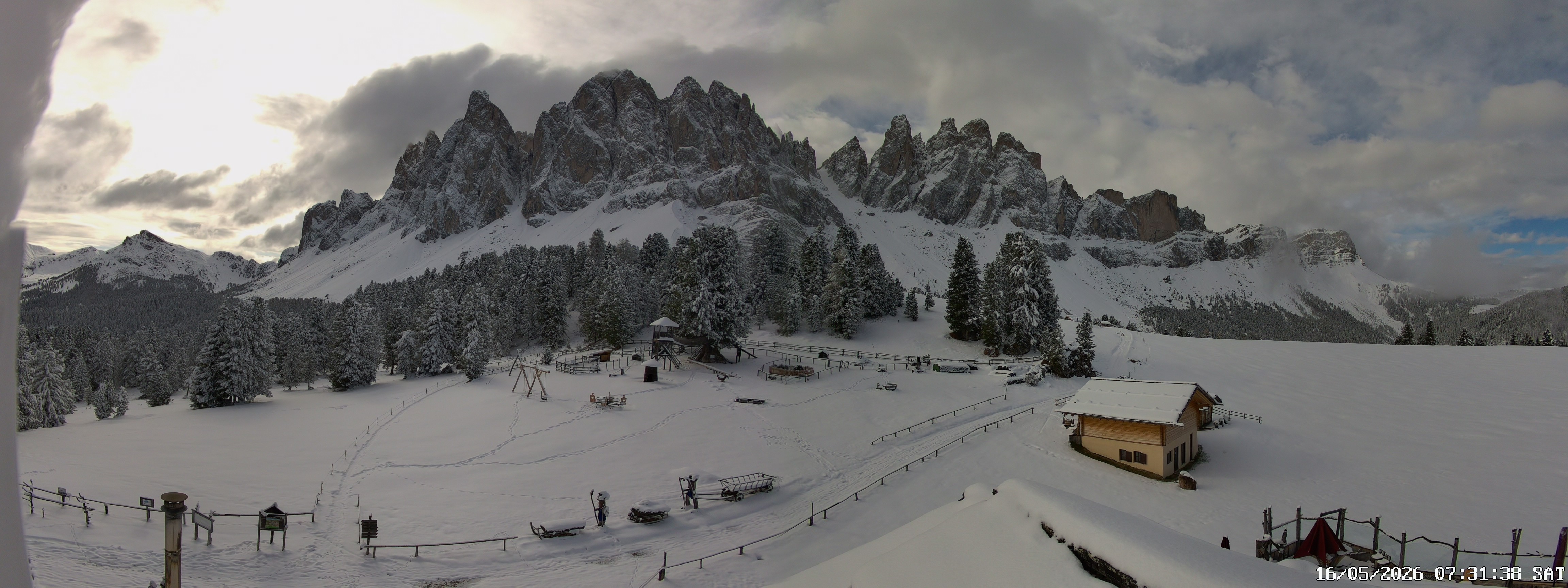 Archiv Foto Webcam Geislerspitzen - Blick von der Geisleralm
