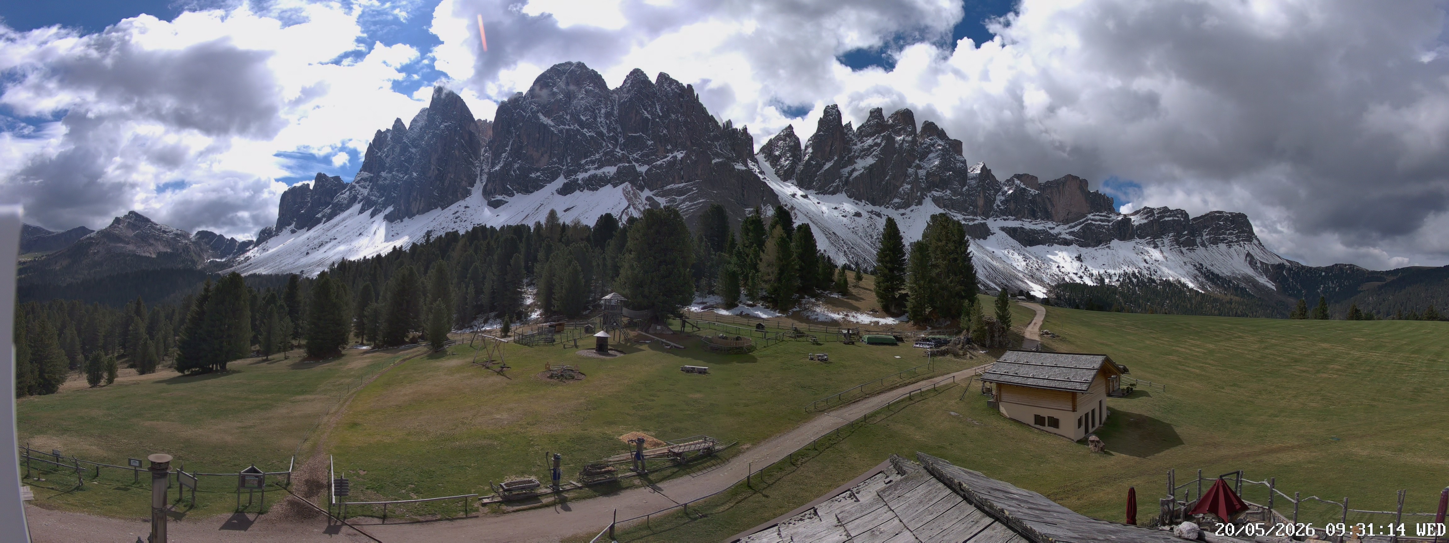 Archiv Foto Webcam Geislerspitzen - Blick von der Geisleralm