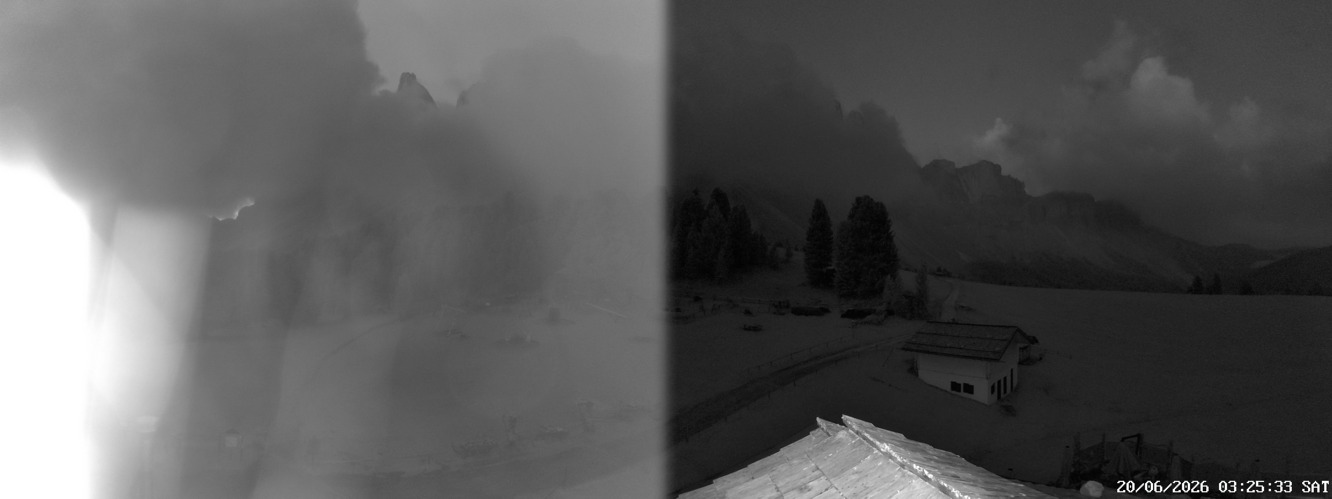 Archiv Foto Webcam Geislerspitzen - Blick von der Geisleralm