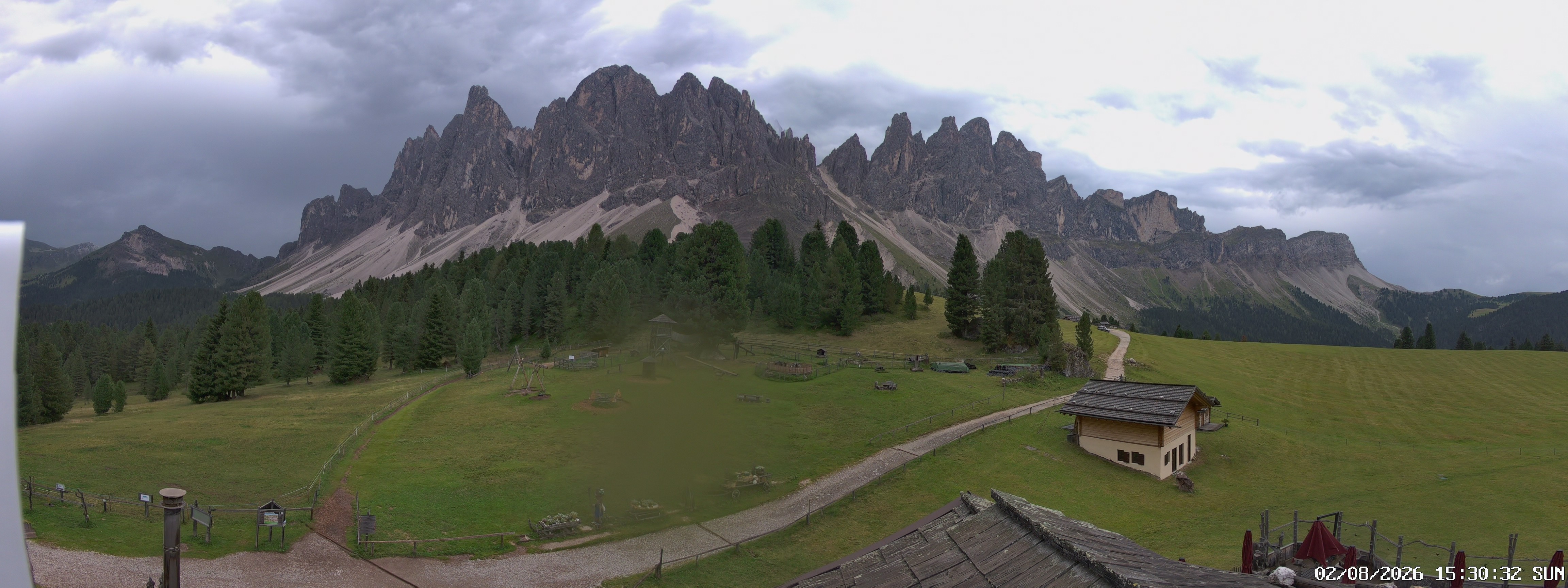 Archiv Foto Webcam Geislerspitzen - Blick von der Geisleralm