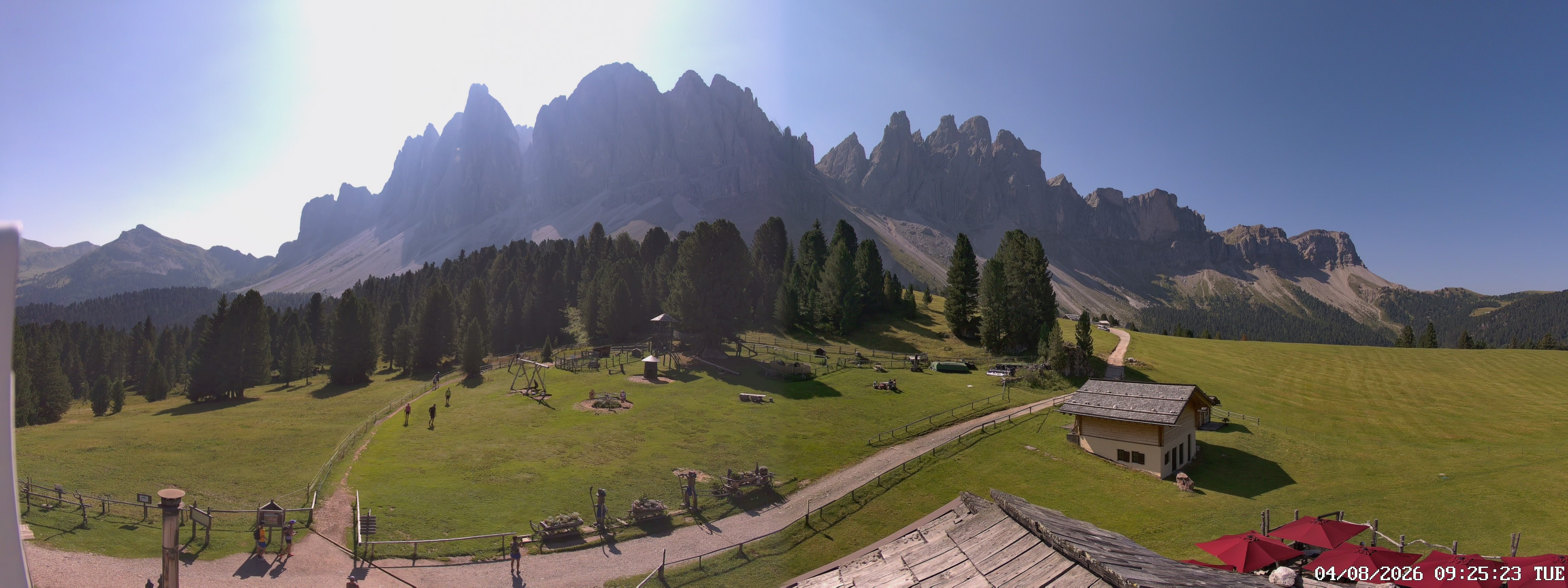 Archiv Foto Webcam Geislerspitzen - Blick von der Geisleralm