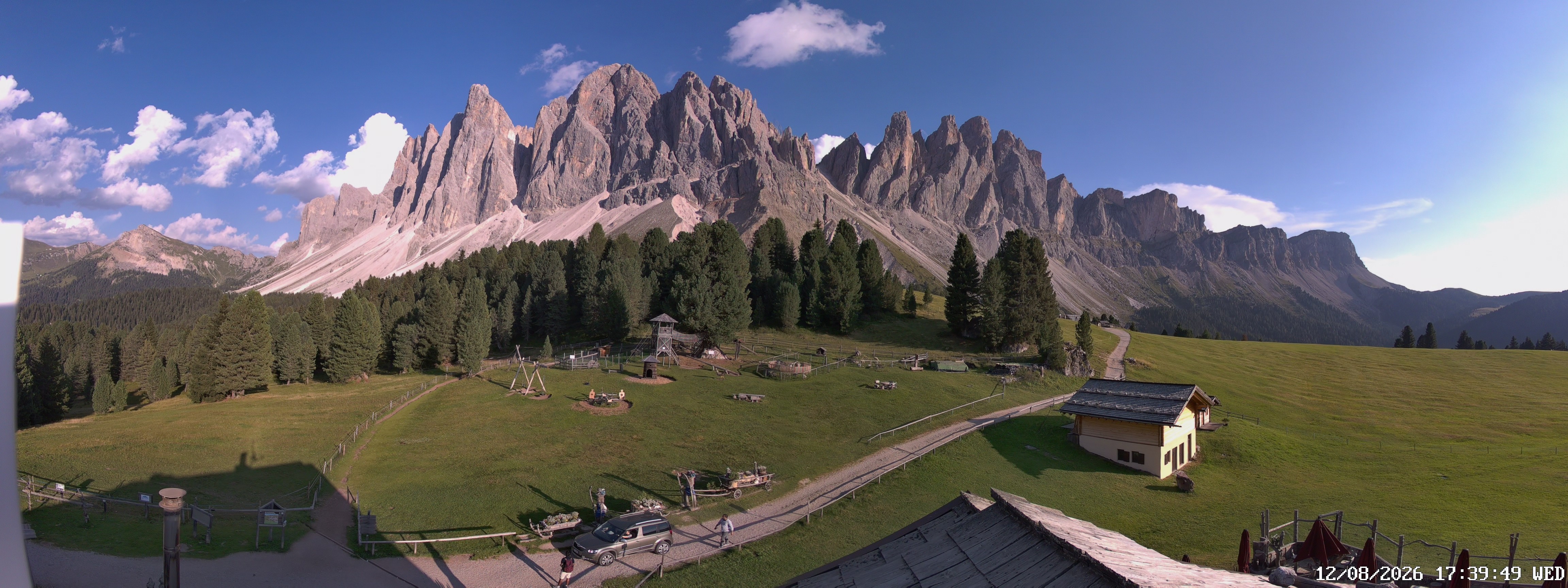Archiv Foto Webcam Geislerspitzen - Blick von der Geisleralm