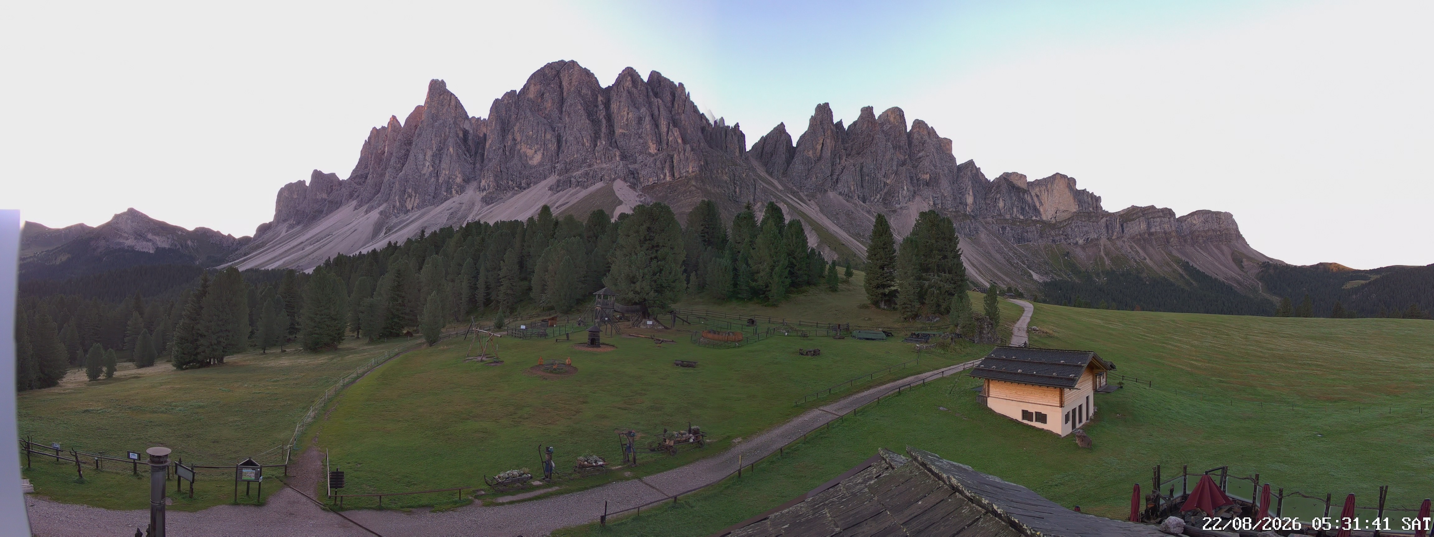 Archiv Foto Webcam Geislerspitzen - Blick von der Geisleralm
