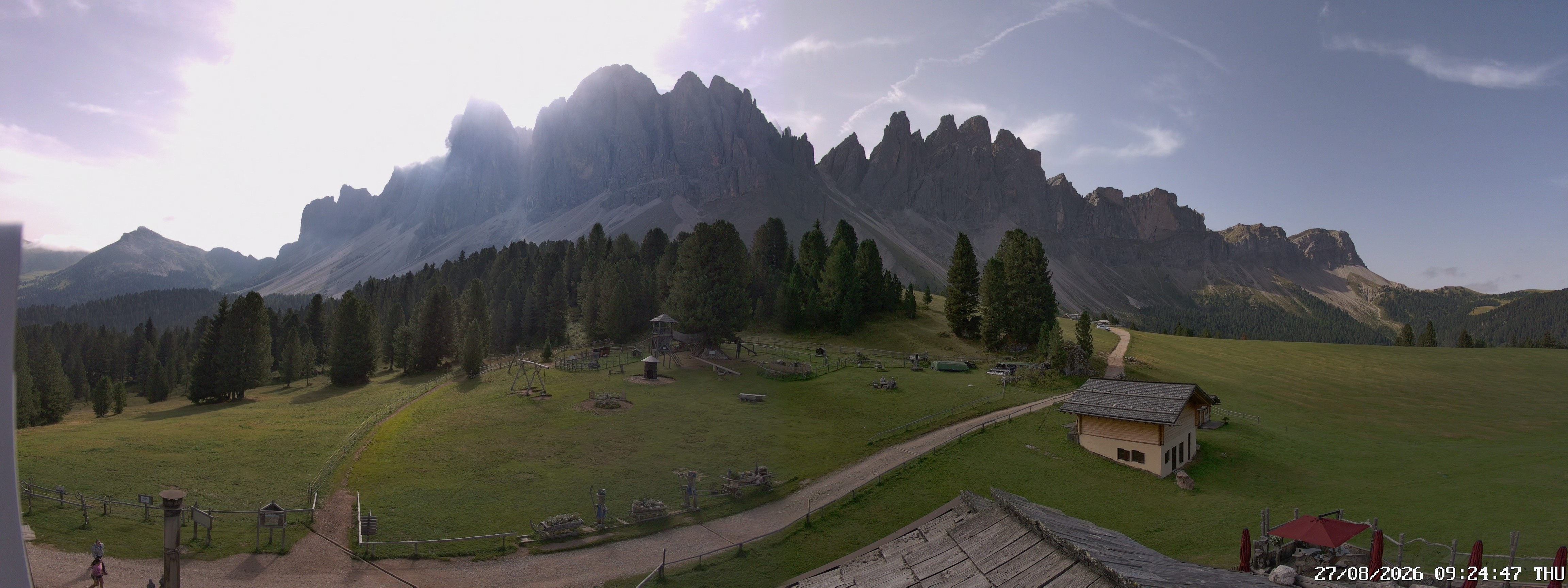 Archiv Foto Webcam Geislerspitzen - Blick von der Geisleralm
