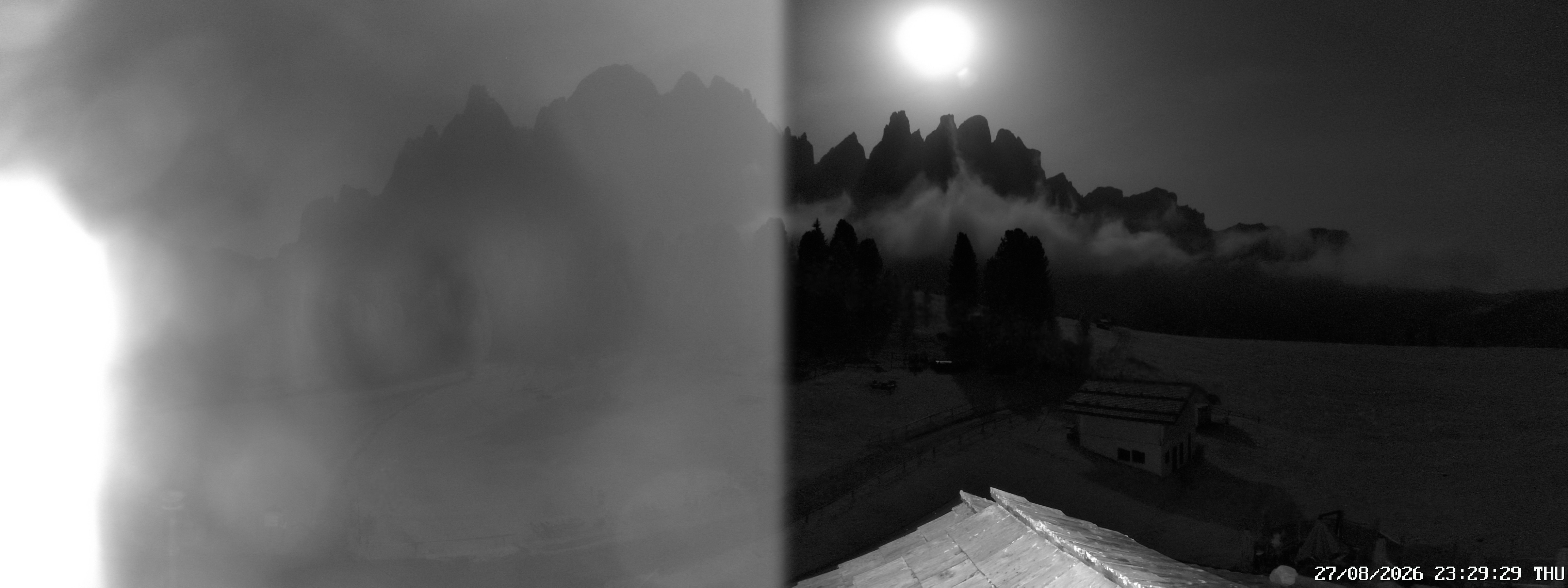 Archiv Foto Webcam Geislerspitzen - Blick von der Geisleralm